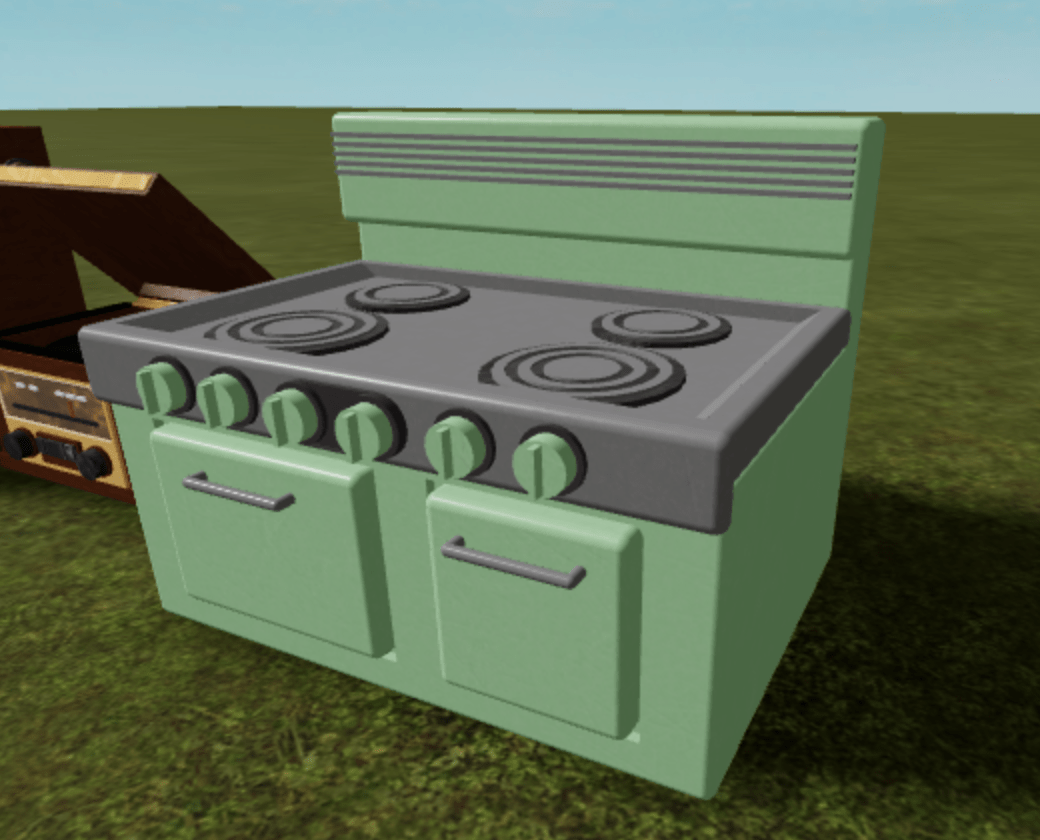 Vintage Stove. r/roblox