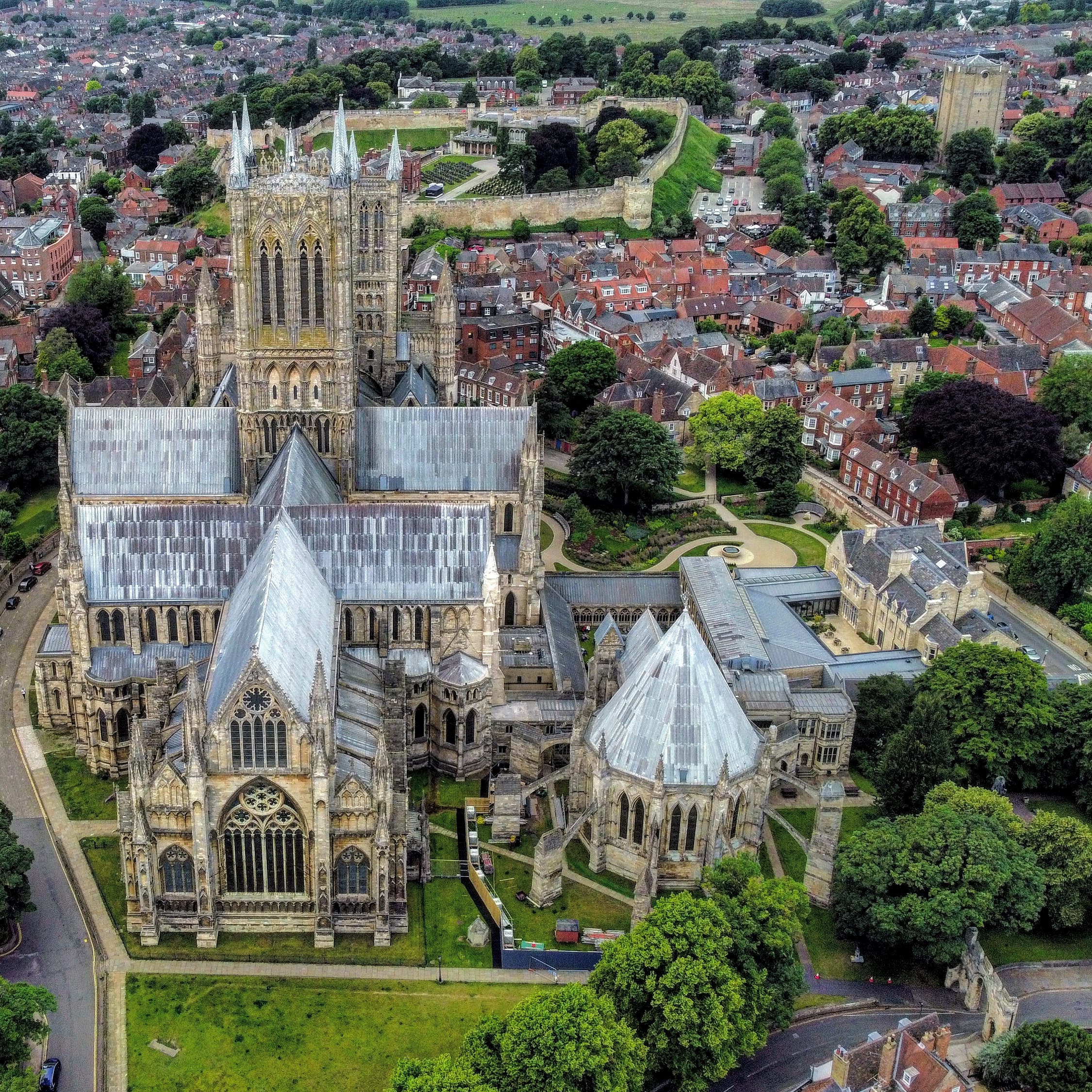 Lincoln Cathedral and Castle r/DJIMini2