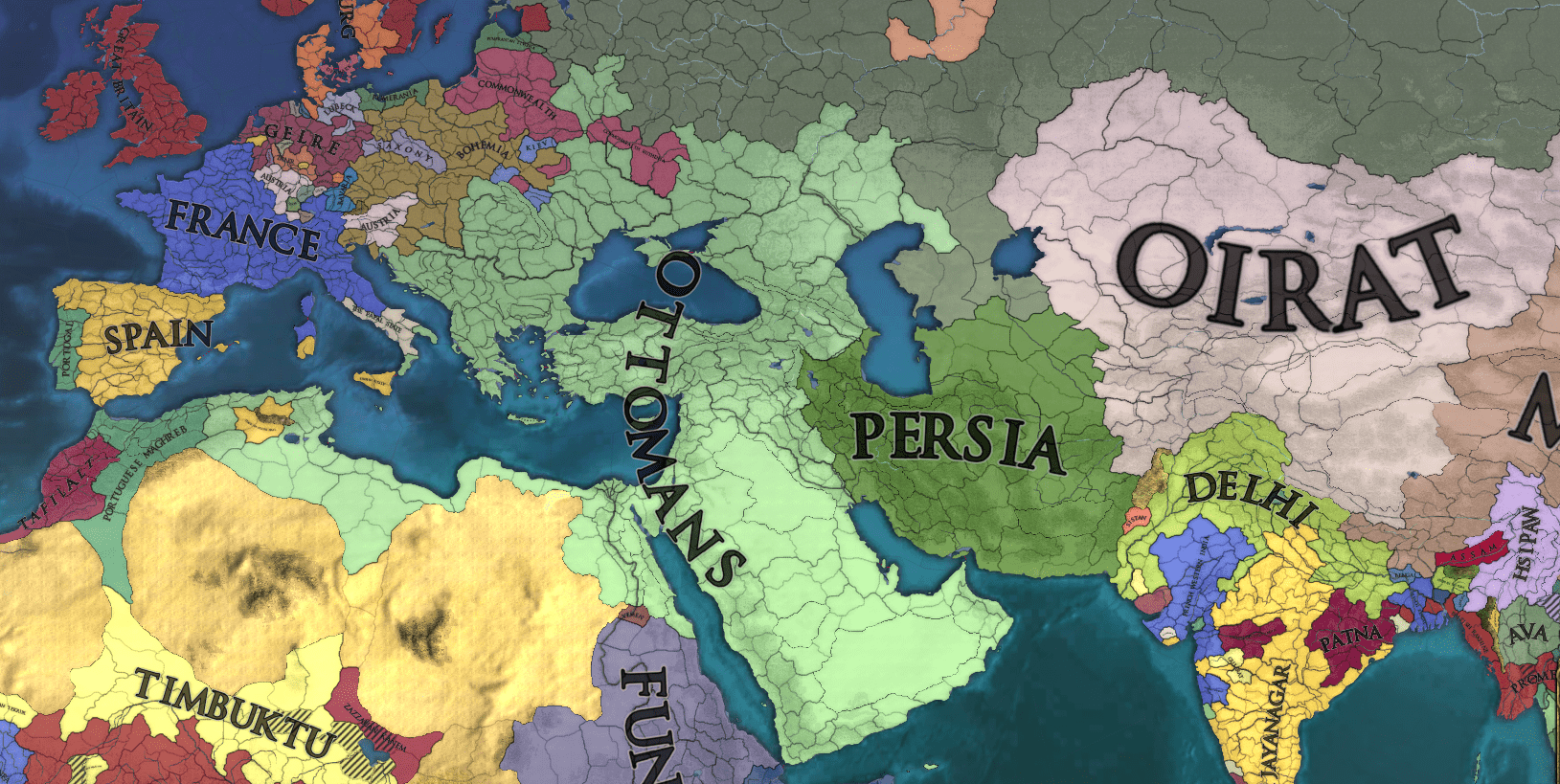 My Persia game. Isn't too impressive but was a really hard nation to