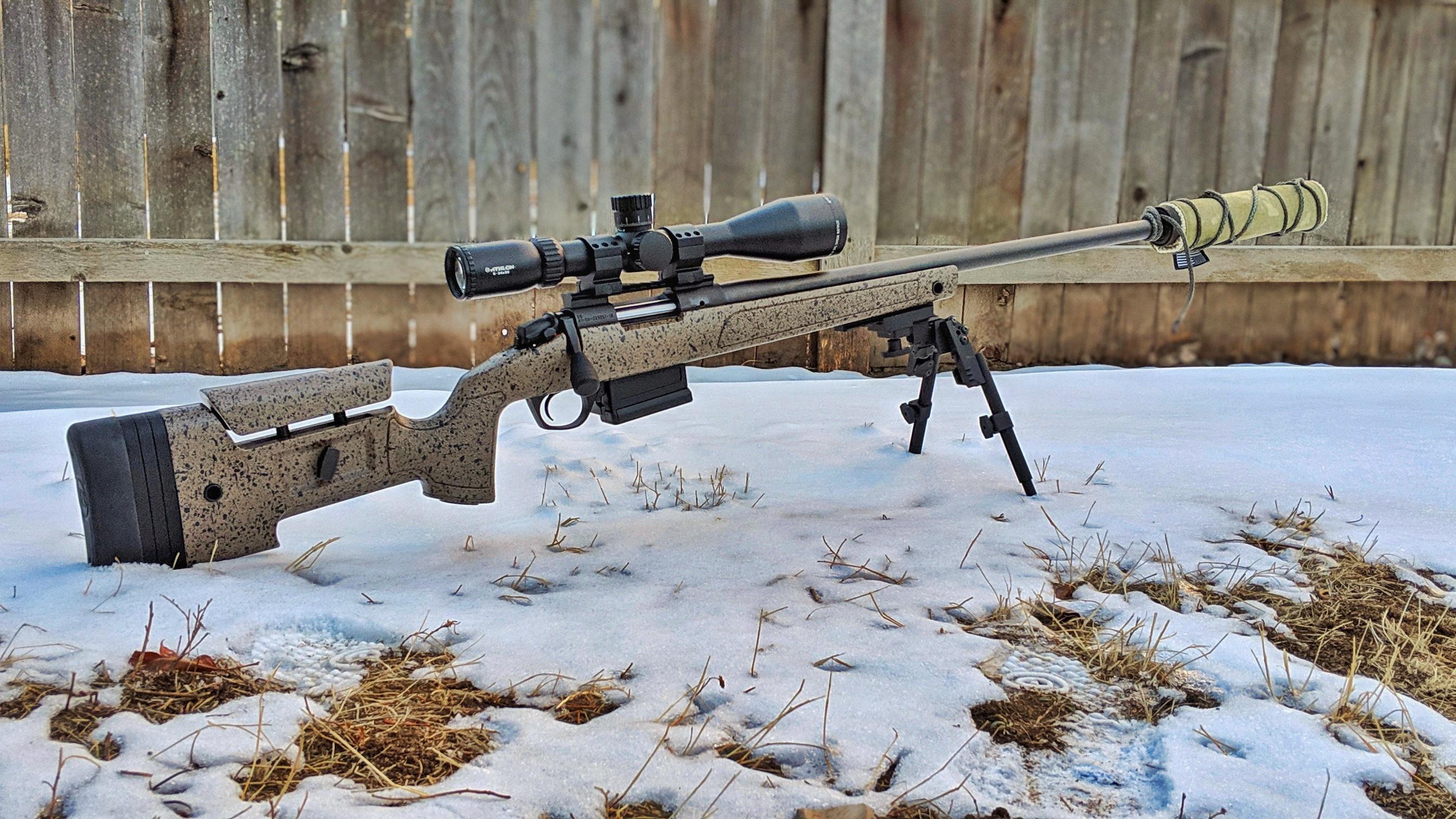 Got my Begara B14 HMR ready for my first PRS season r/guns