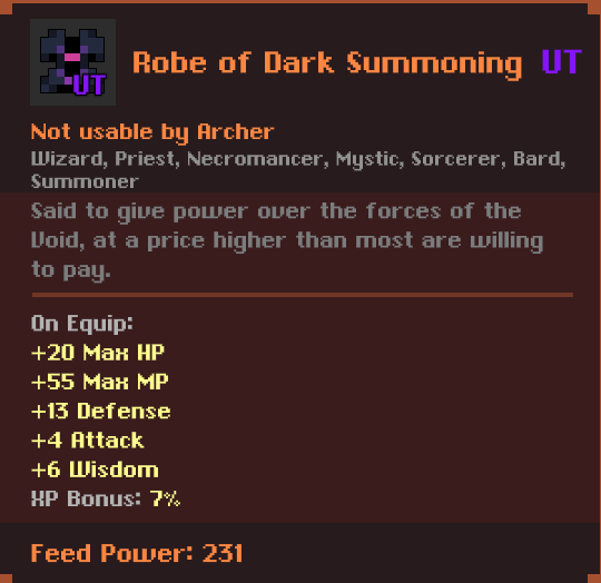 Couldn't find it on the wiki. New robe? Got from the gift of the void