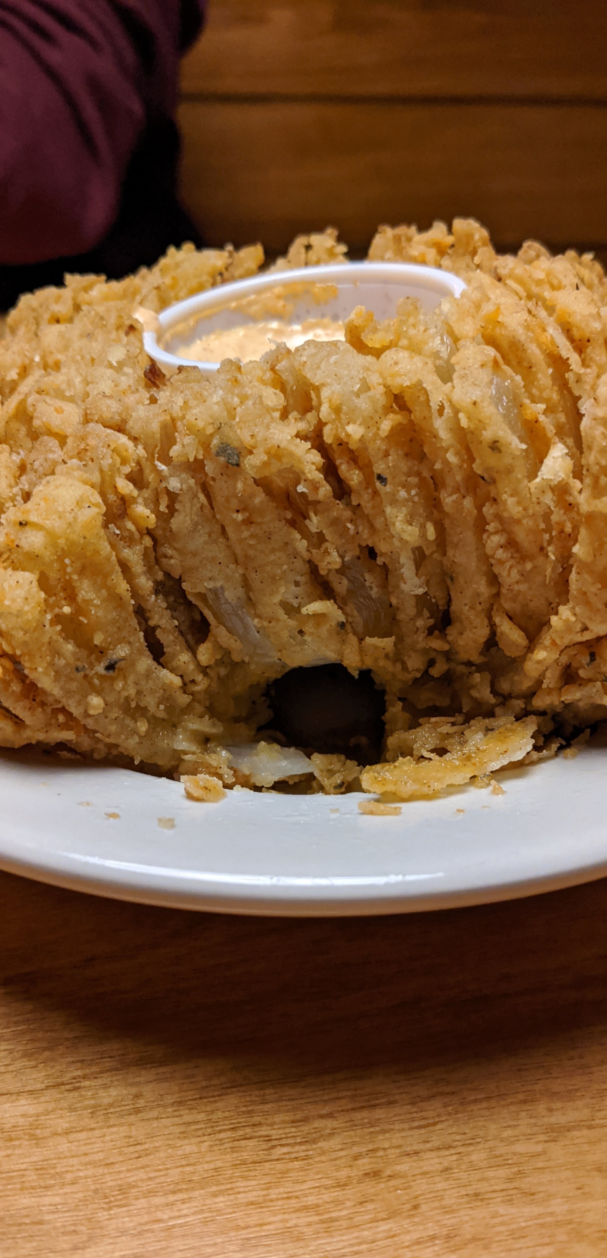 Cactus Blossom from Texas Roadhouse. Don't. r/dontputyourdickinthat