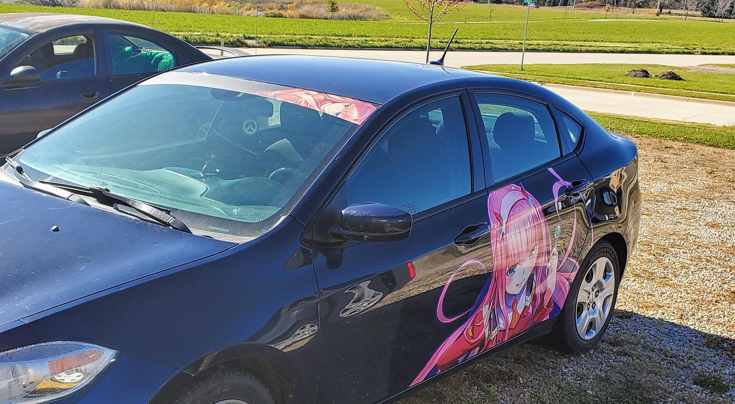 02 on my travel car I use for work r/DarlingInTheFranxx