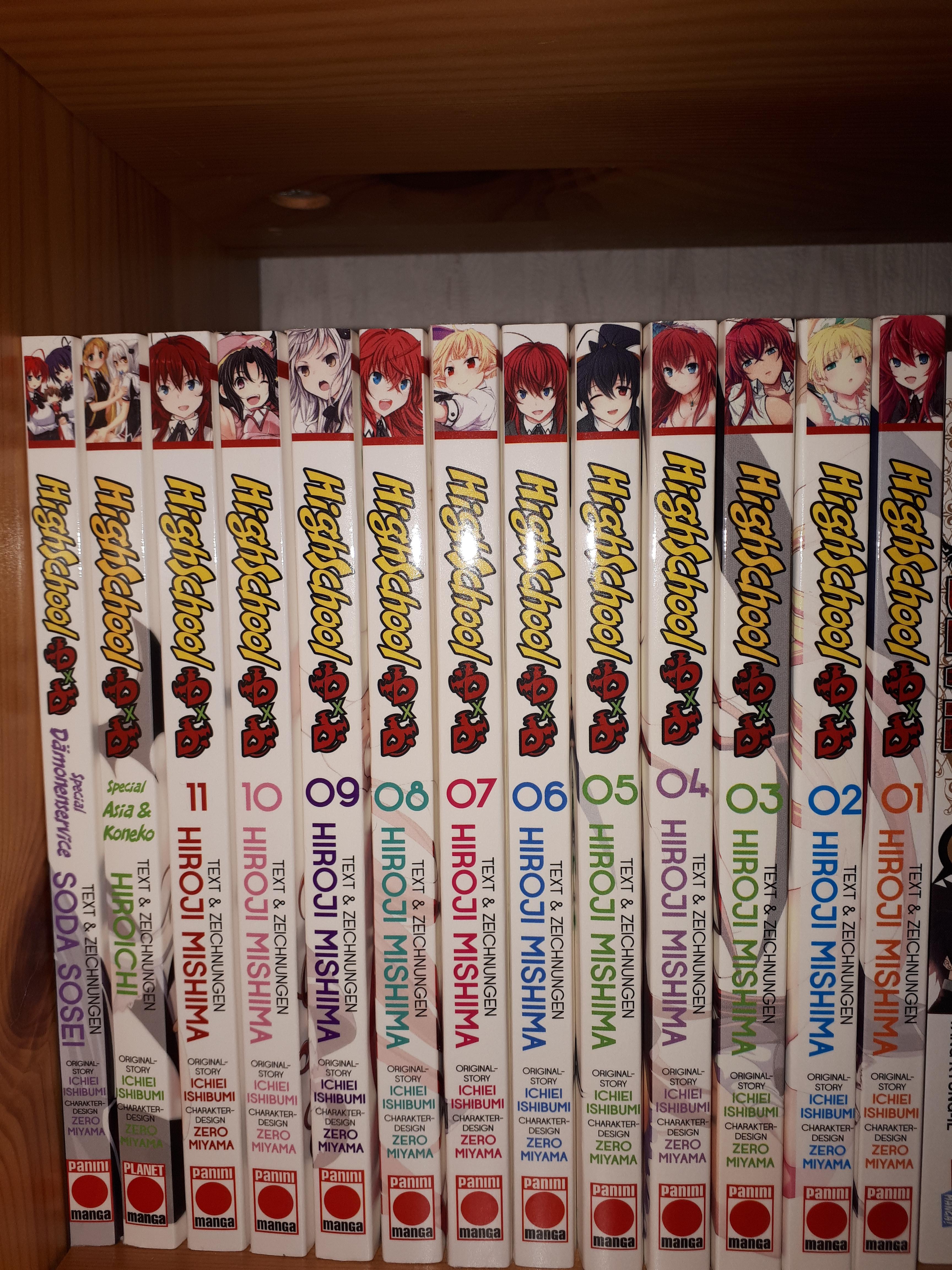 My Highschool DxD manga collection r/HighschoolDxD