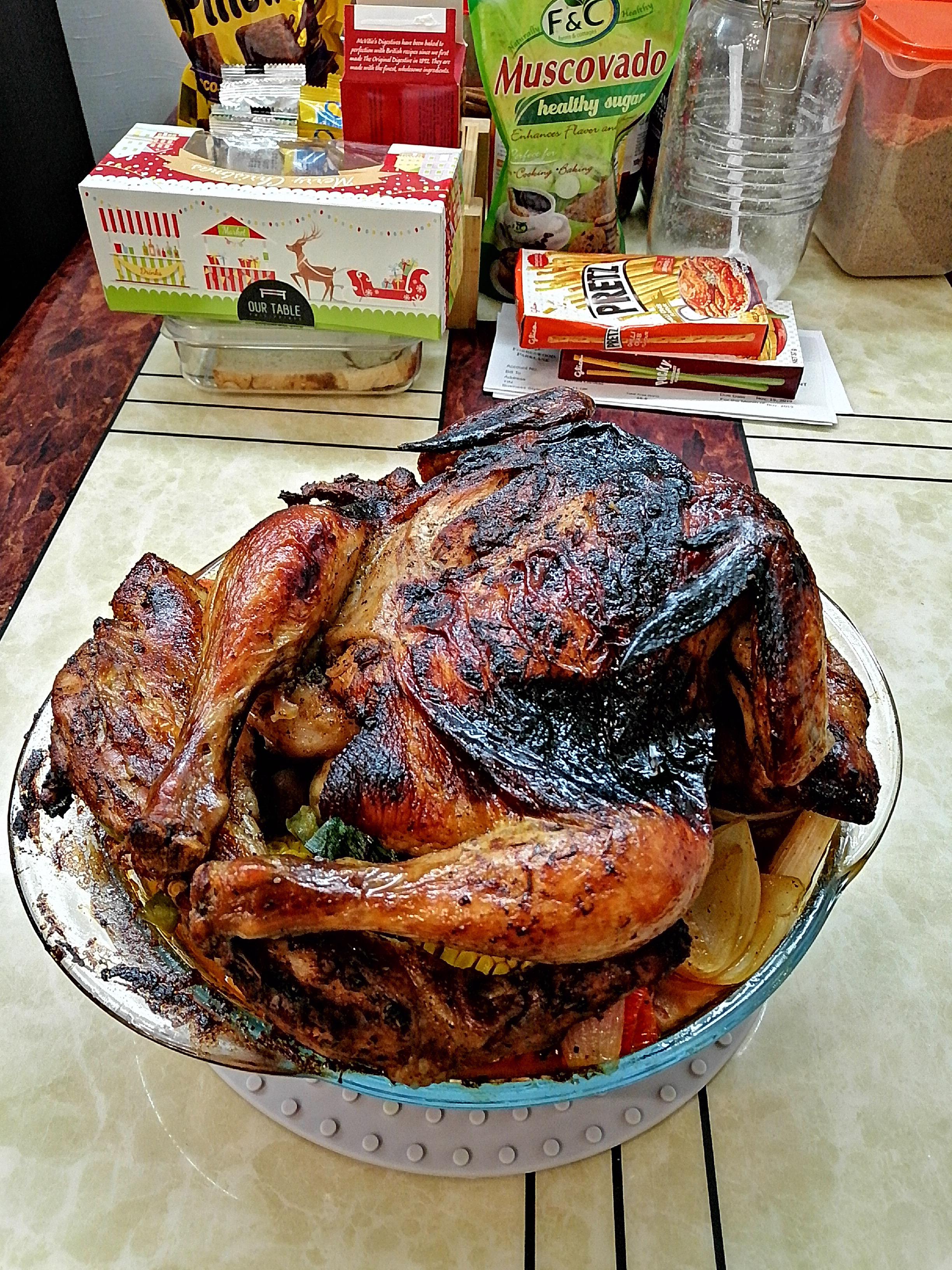 [HOMEMADE] Roast Chicken Au Jus. r/food
