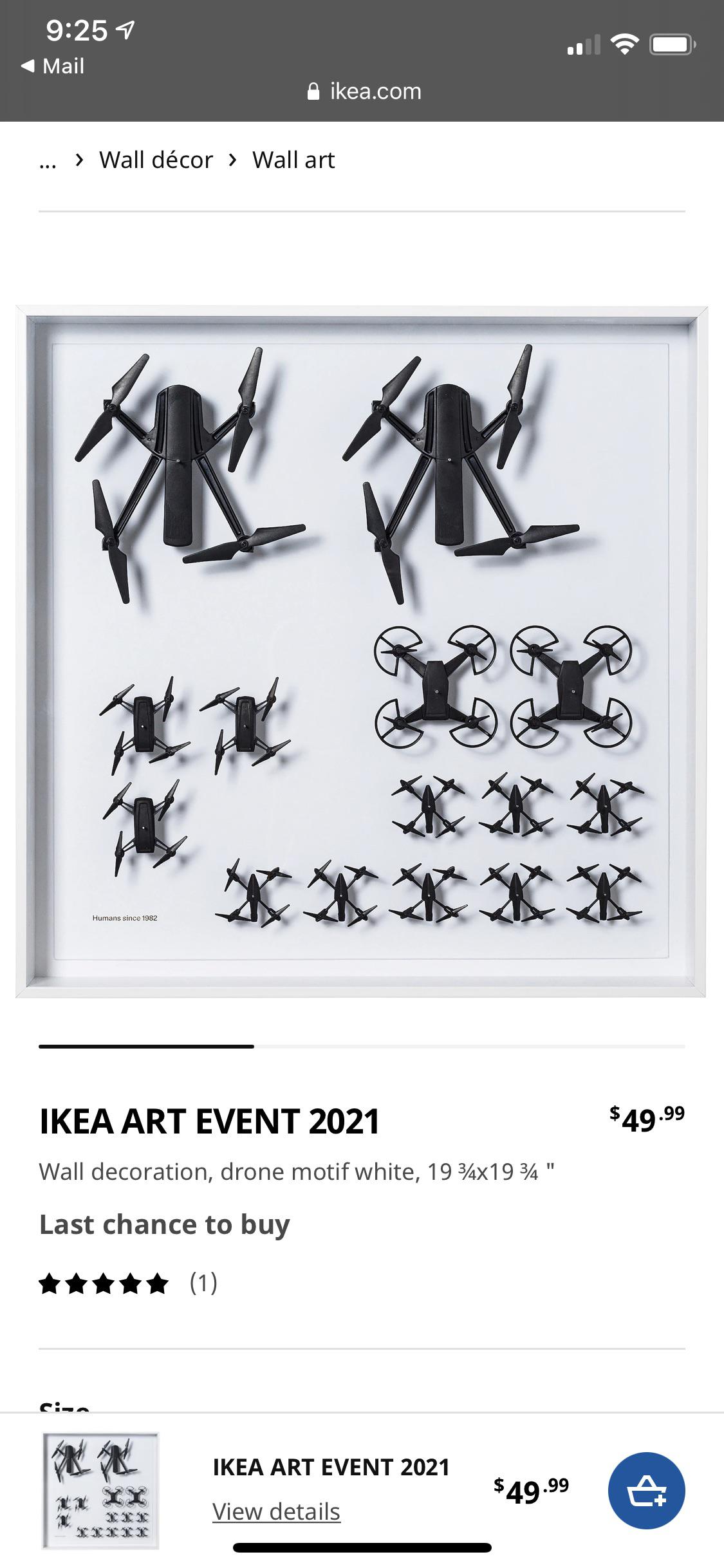 Ikea Is Now Selling Drone Art R Fpv