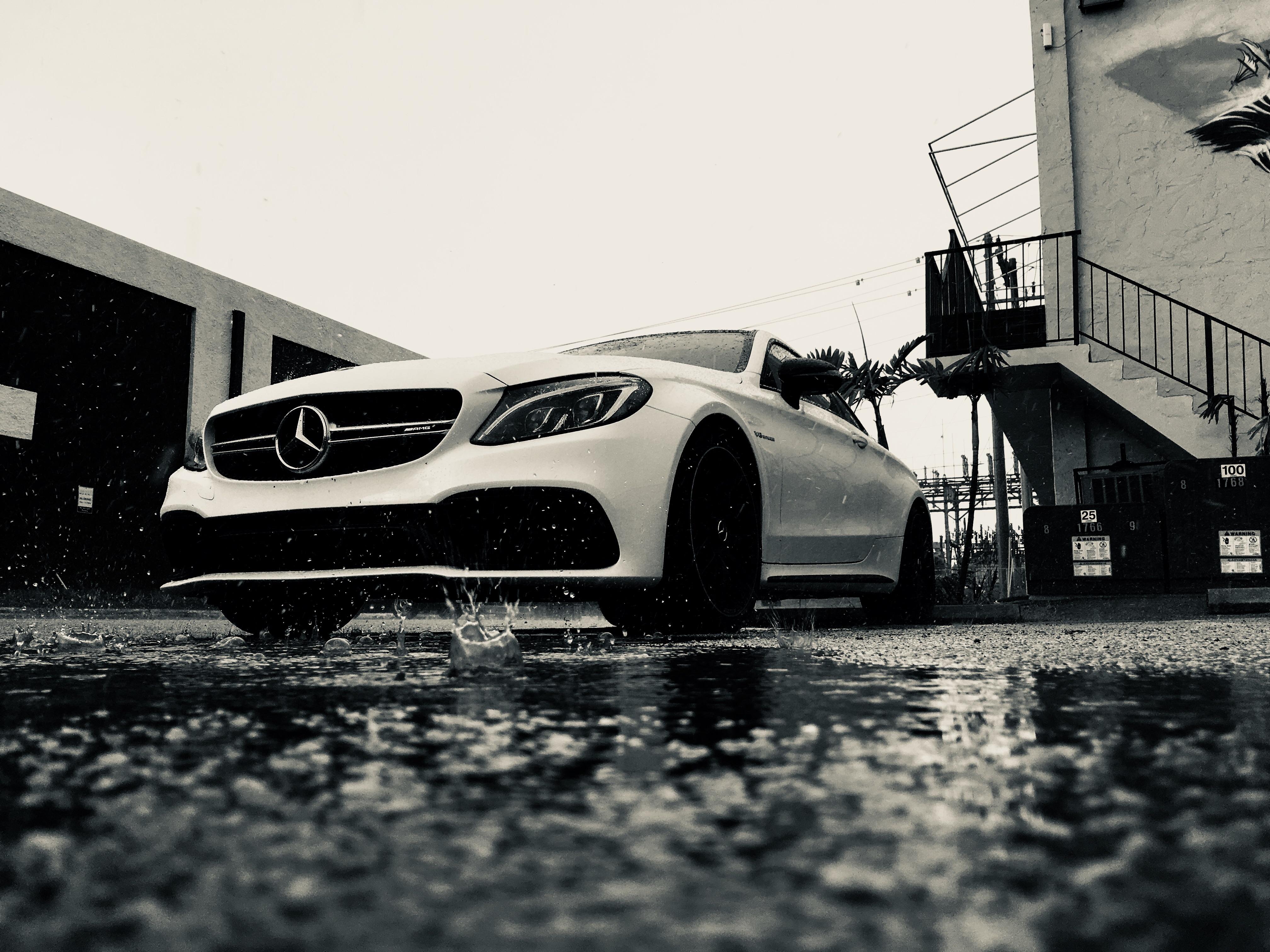 Rain Drops mercedes_benz
