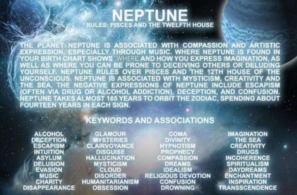 WHERE IS YOUR NEPTUNE? r/astrology