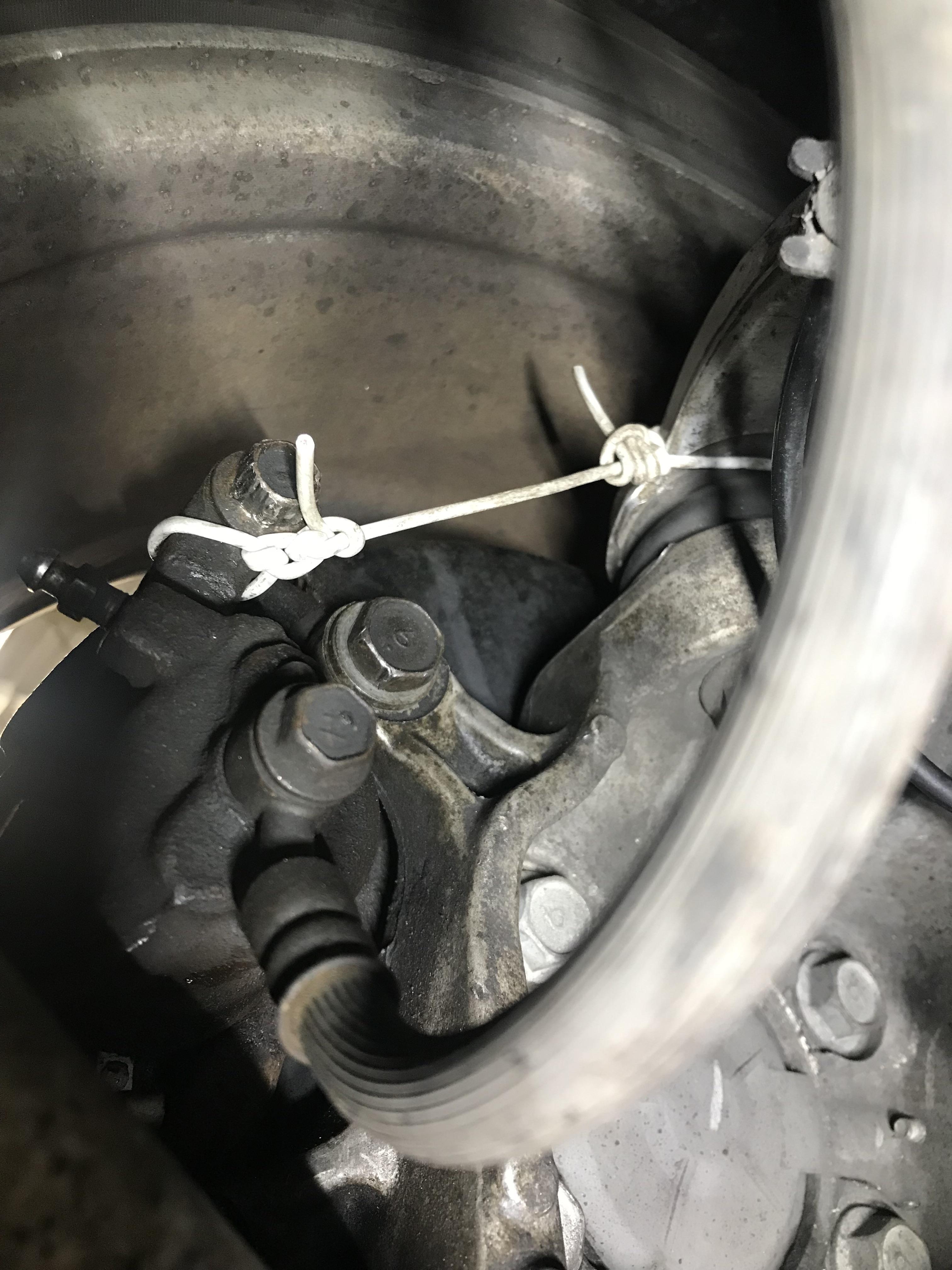 C/S “my caliper pin broke,” please advise.