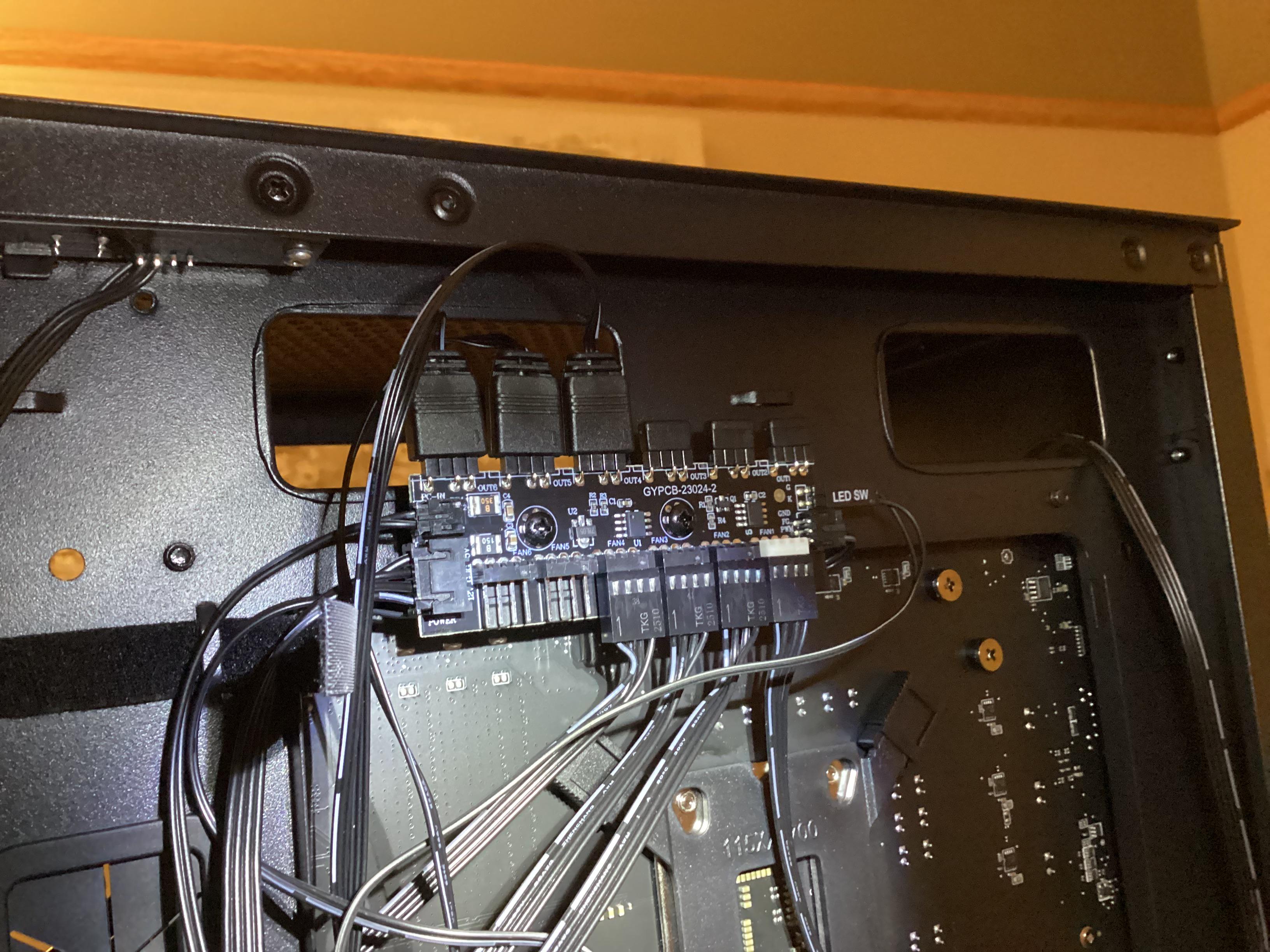 My case’s fans came already plugged into this doodad. Do I have to plug