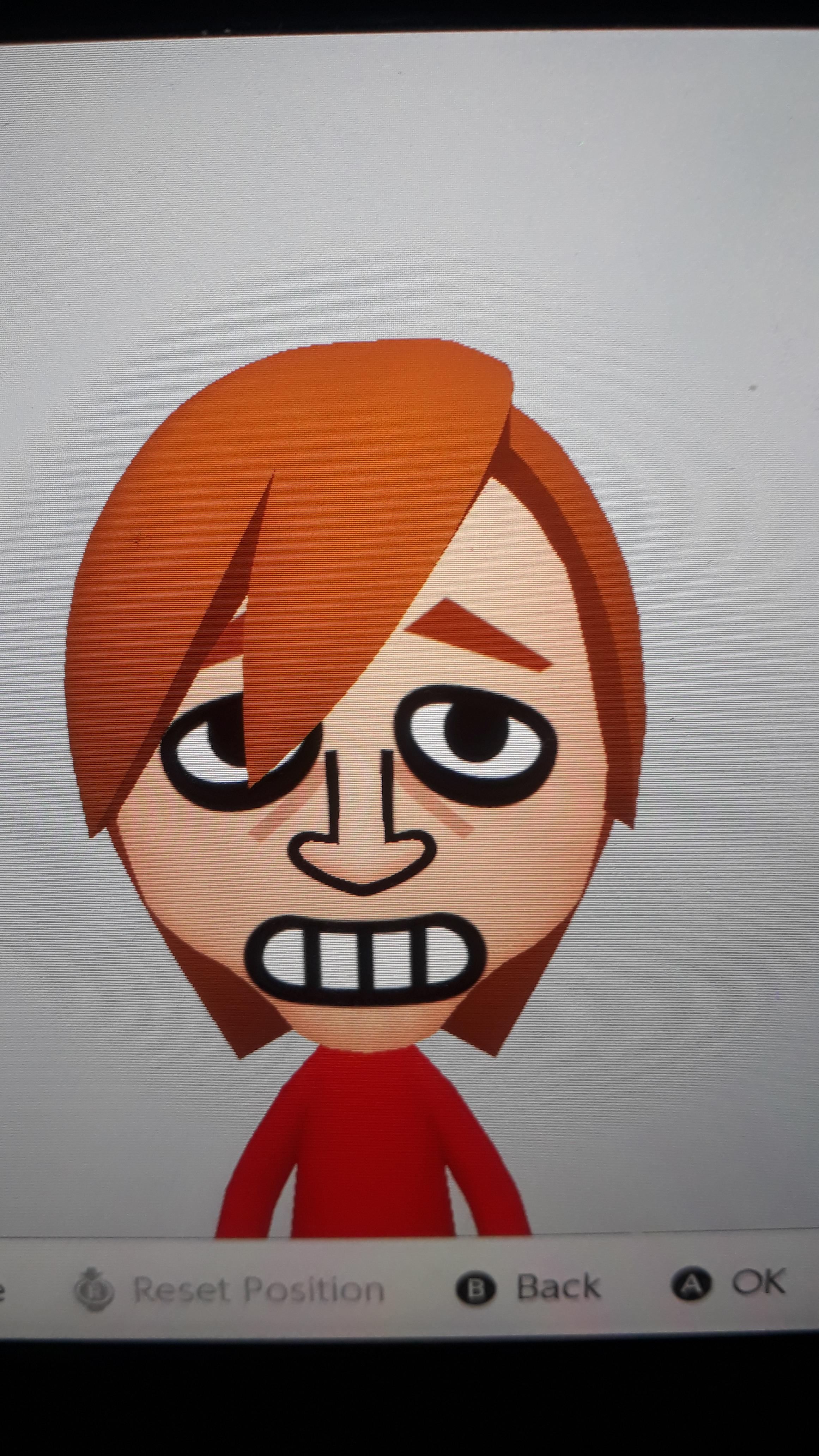 "Je suis Glass Joe!" (Mii of Glass Joe I made sorry for the bad quality