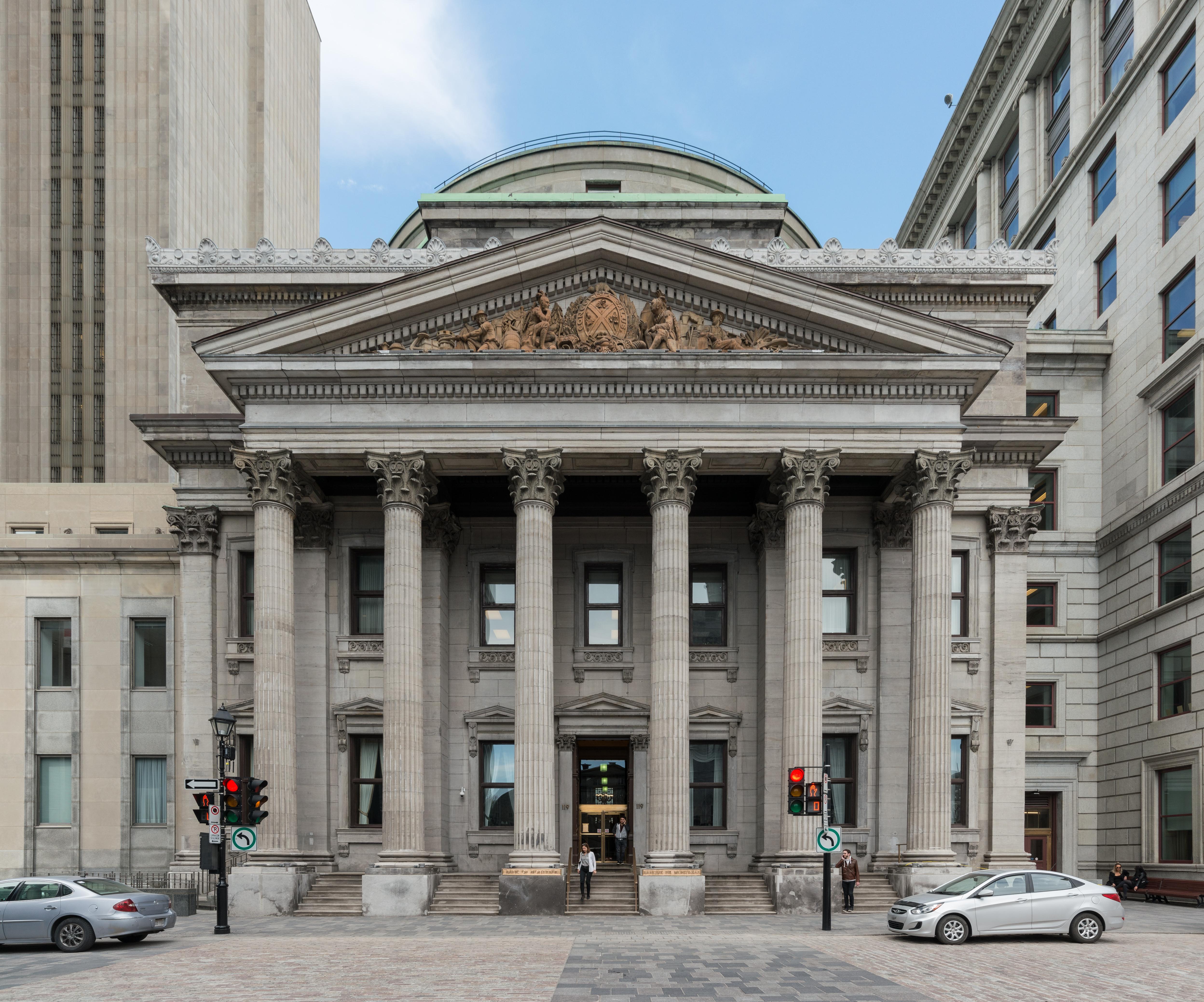 Bank of Montreal Head Office, Montreal, Quebec, Canada. Designed by