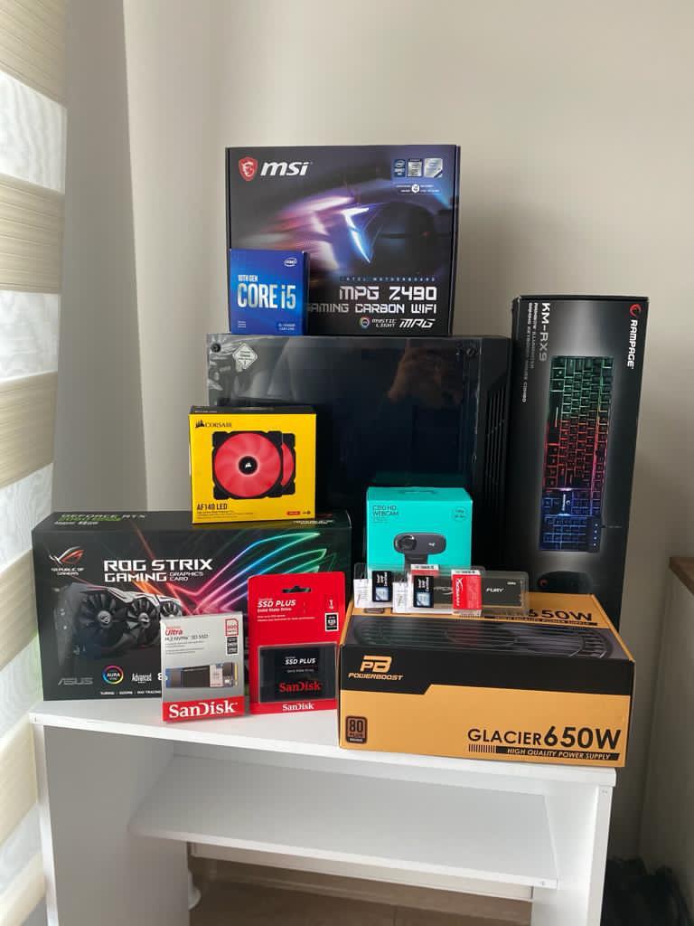 My first own gaming PC. I know it’s not as good as yours guys but it’s