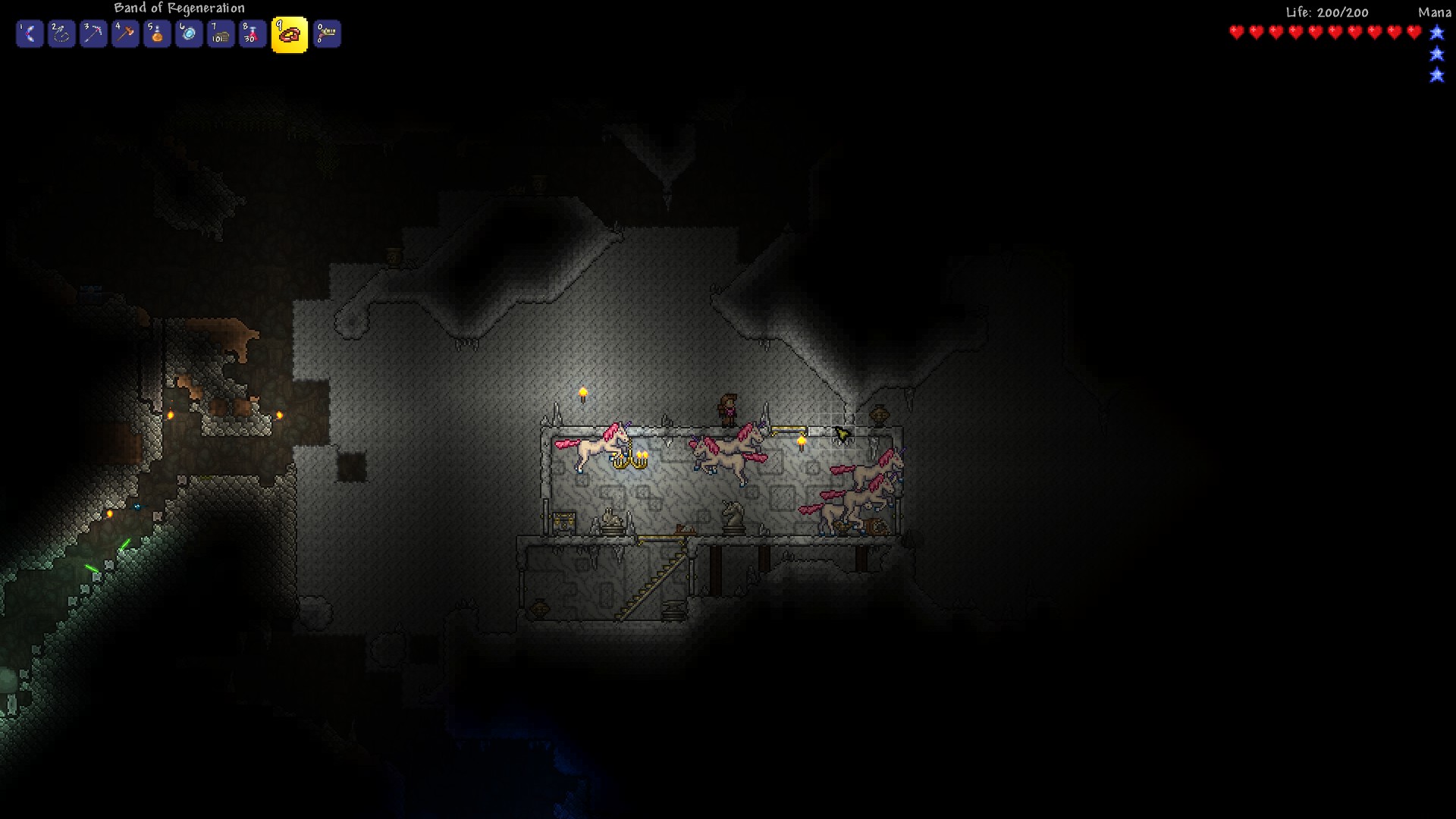 Unicorns in YOUR prehardmode world? It's more likely than you think... r/Terraria