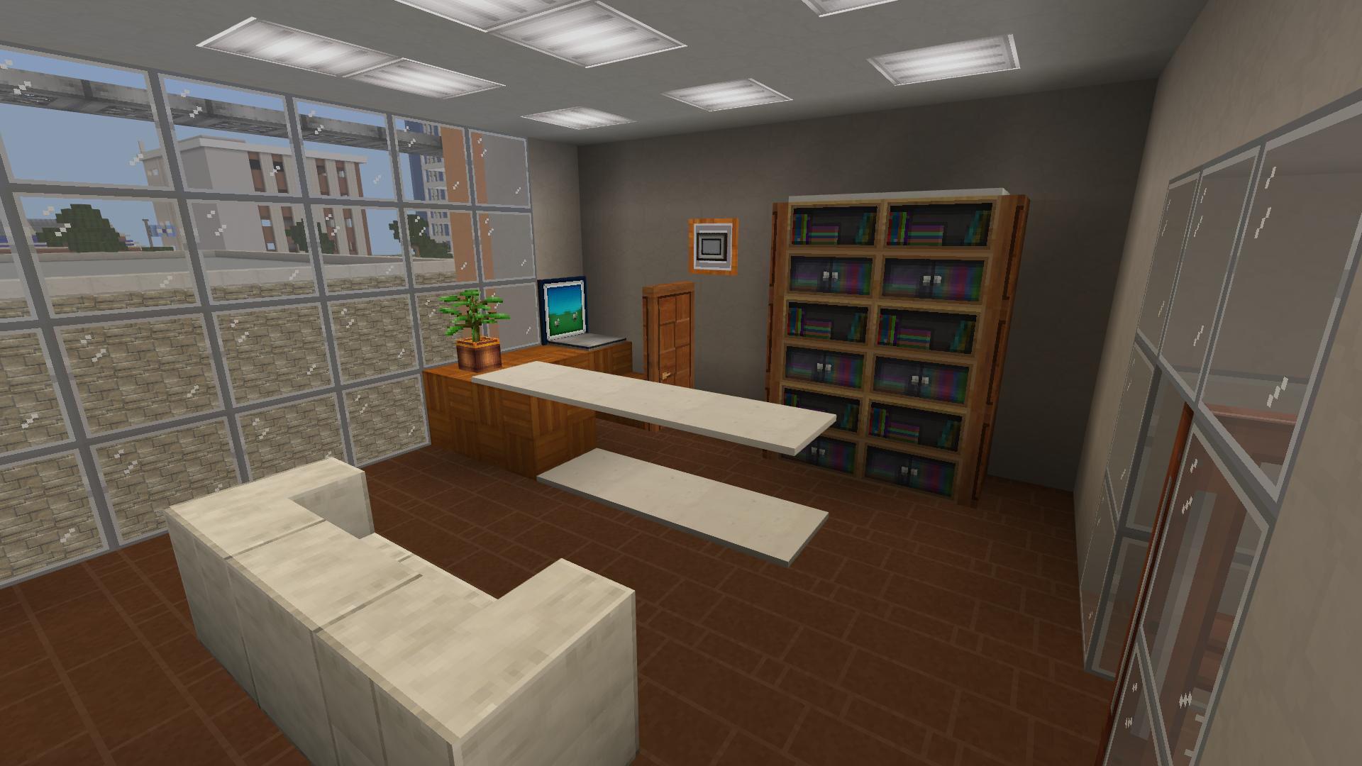 Minecraft Office Room