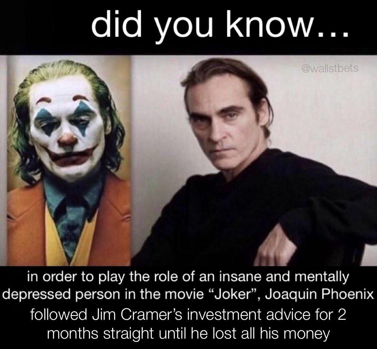 She always tells me to smile, and put on a happy face. r/wallstreetbets