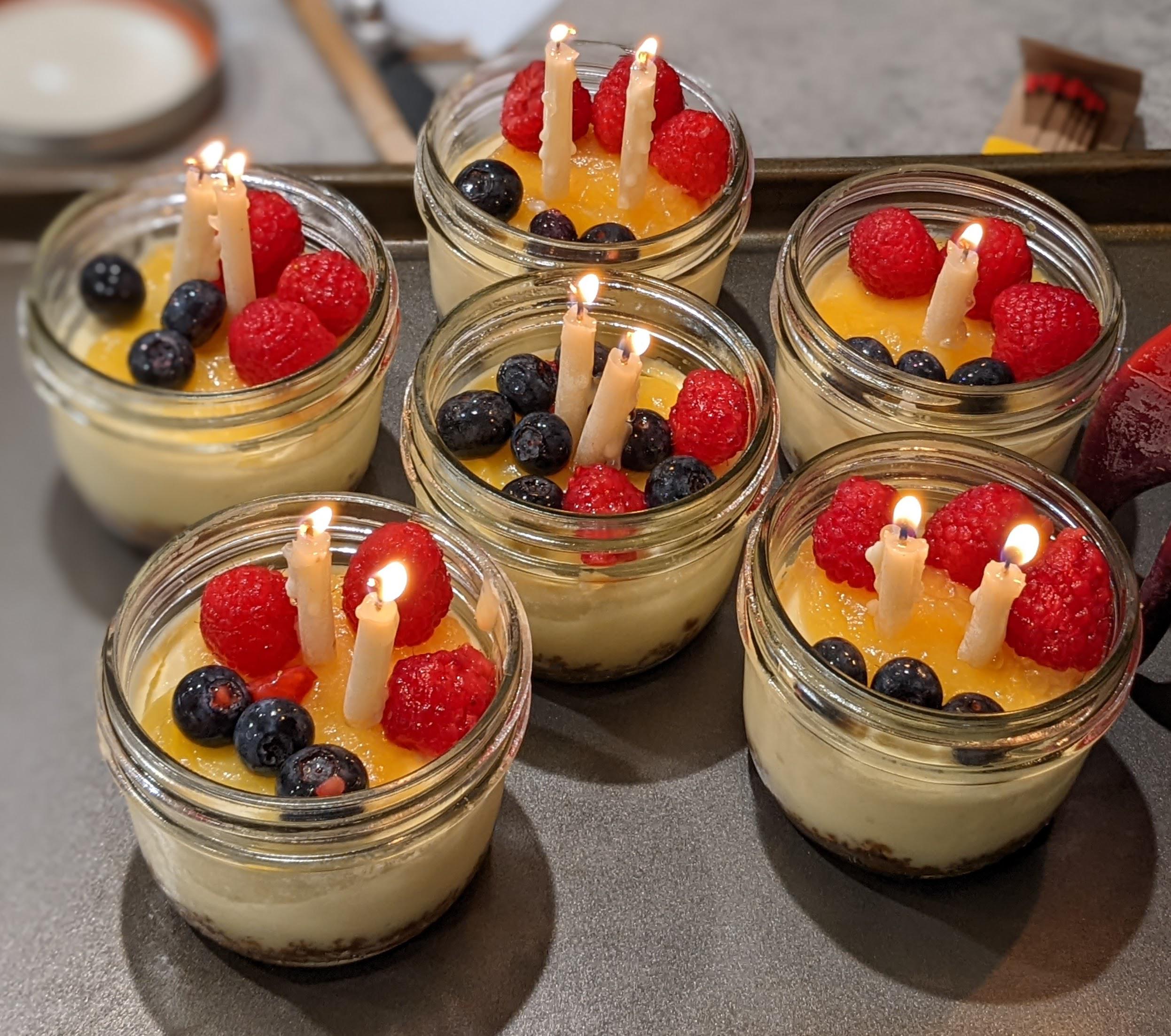 Single Serving Mason Jar Lemon Cheesecakes r/instantpot
