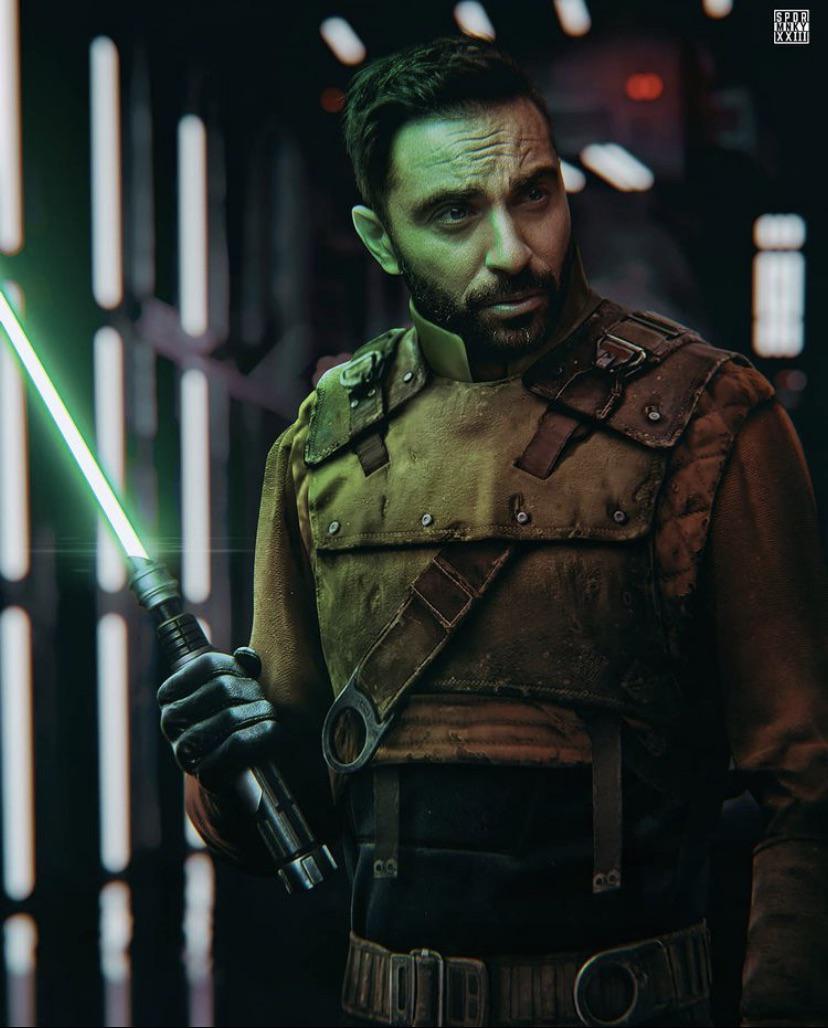 Fanart of Lee Mahdoub as Ezra Bridger the Ahsoka live action show