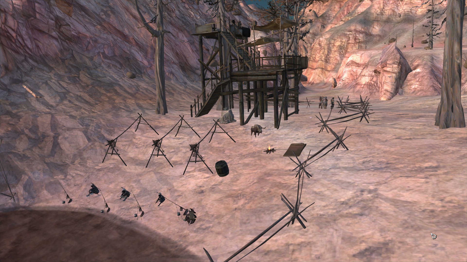 My humble little fishing outpost. r/Kenshi