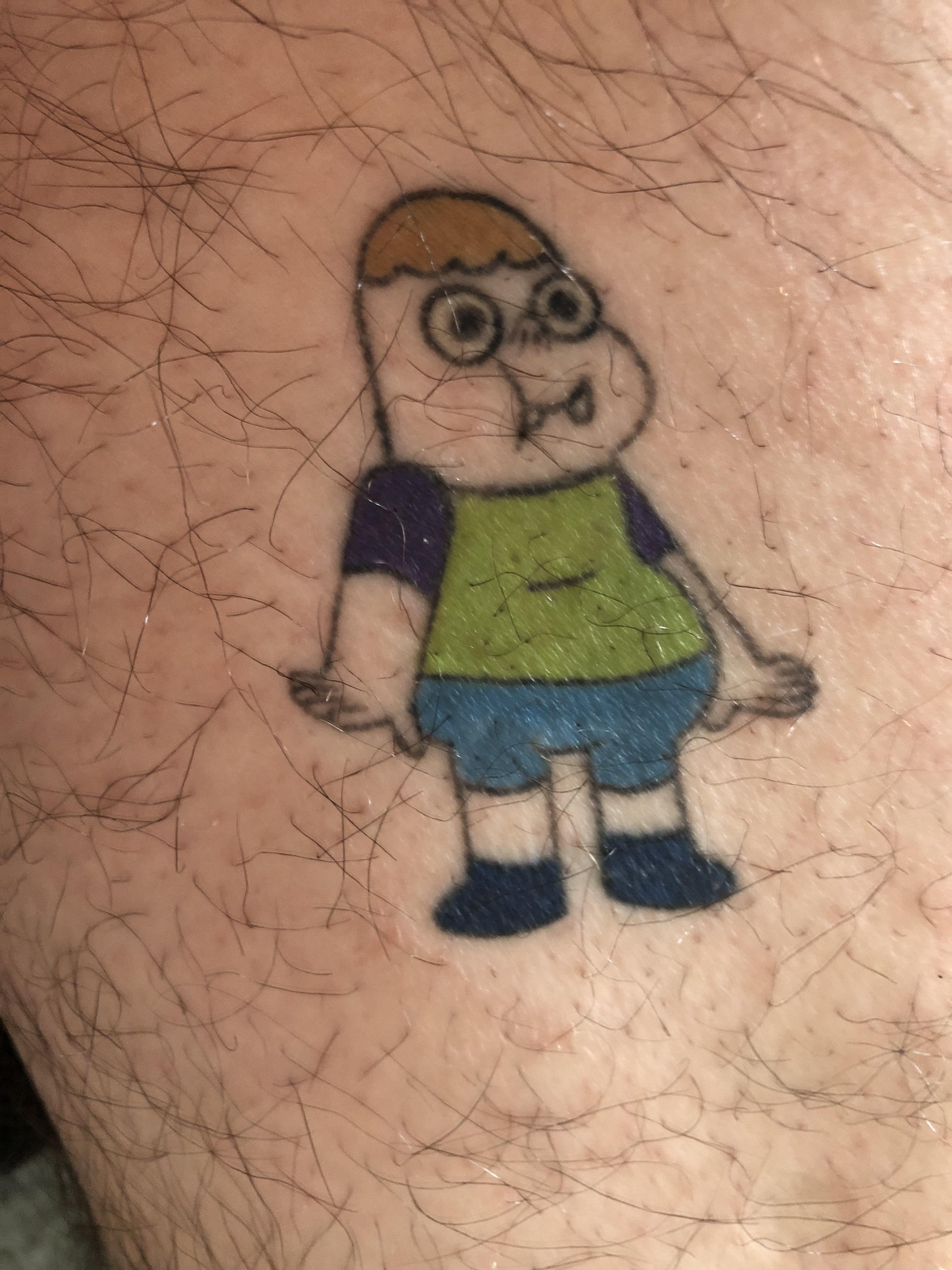 My Clarence tattoo! Love him. ClarenceCartoon