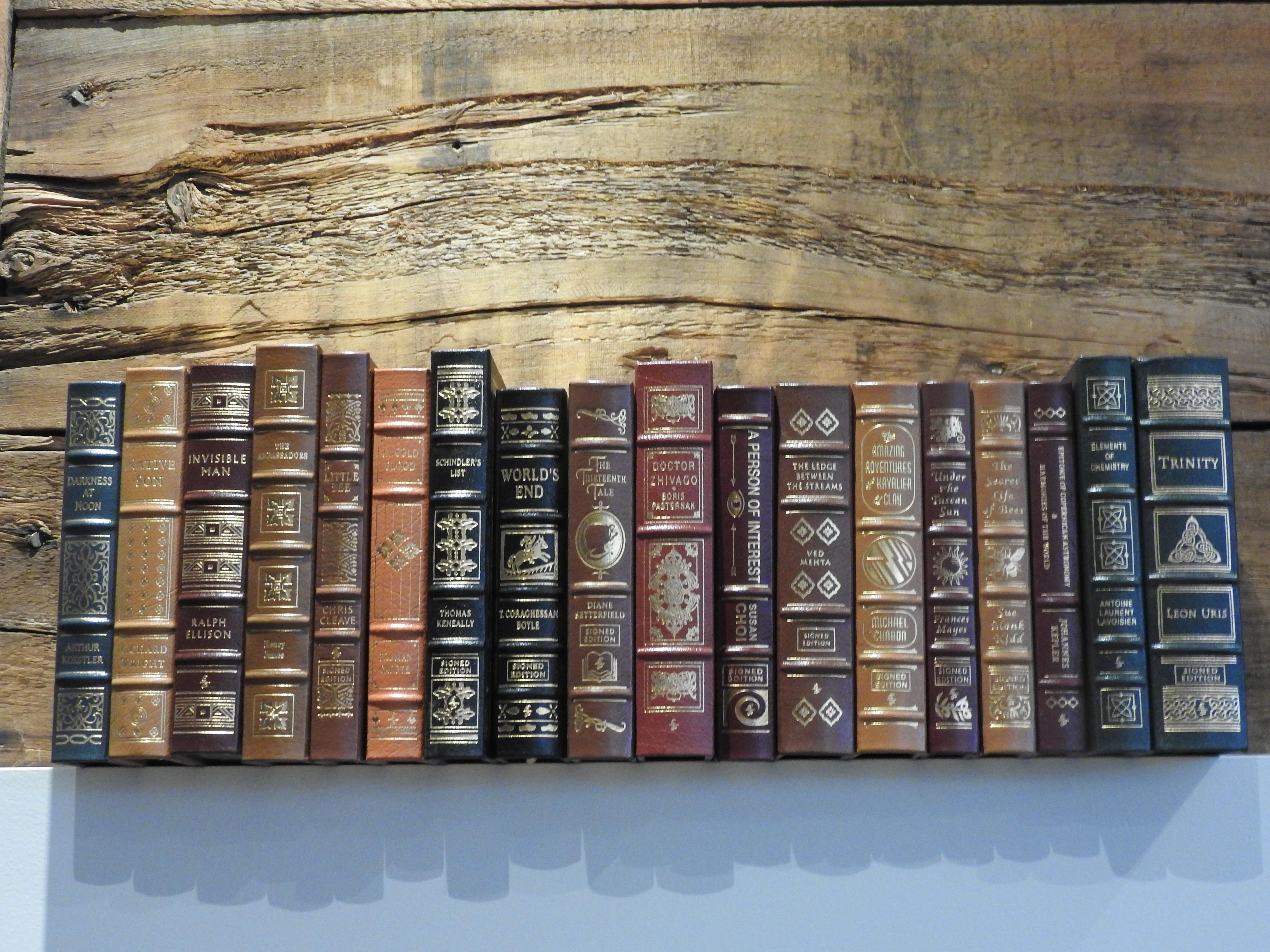 Easton Press books 4.75 each r/ThriftStoreHauls