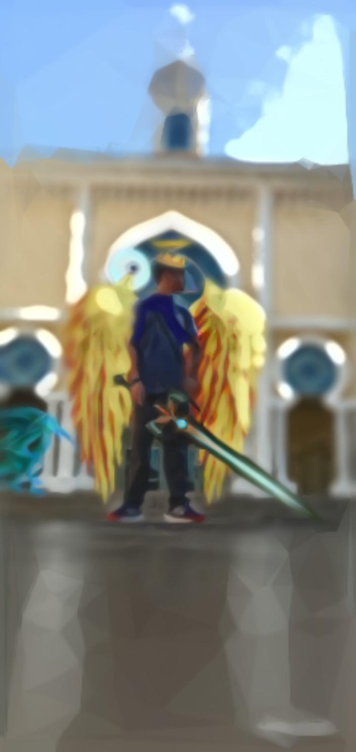 Me if Terraria was real lol.. Solar crown(crown+solar dye