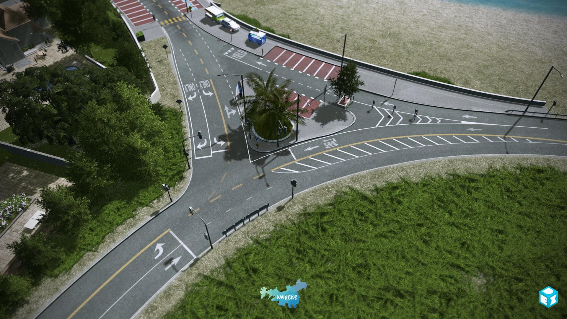 Junction/Parking lot situation r/CitiesSkylines