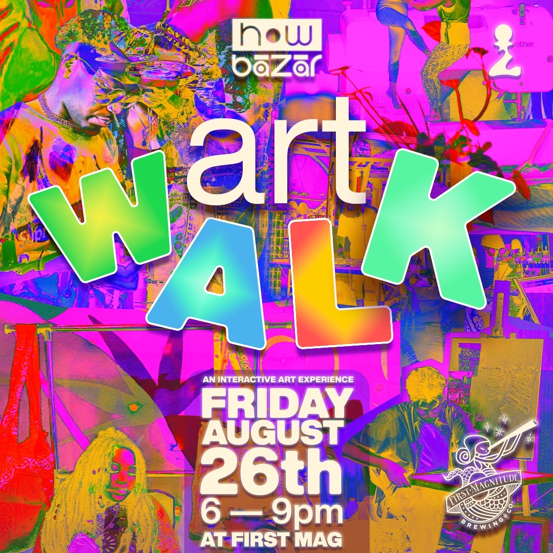 Art walk at First Magnitude Brewing ufl