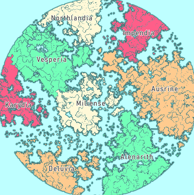 My Take on a Civ Continents Map r/CivMC