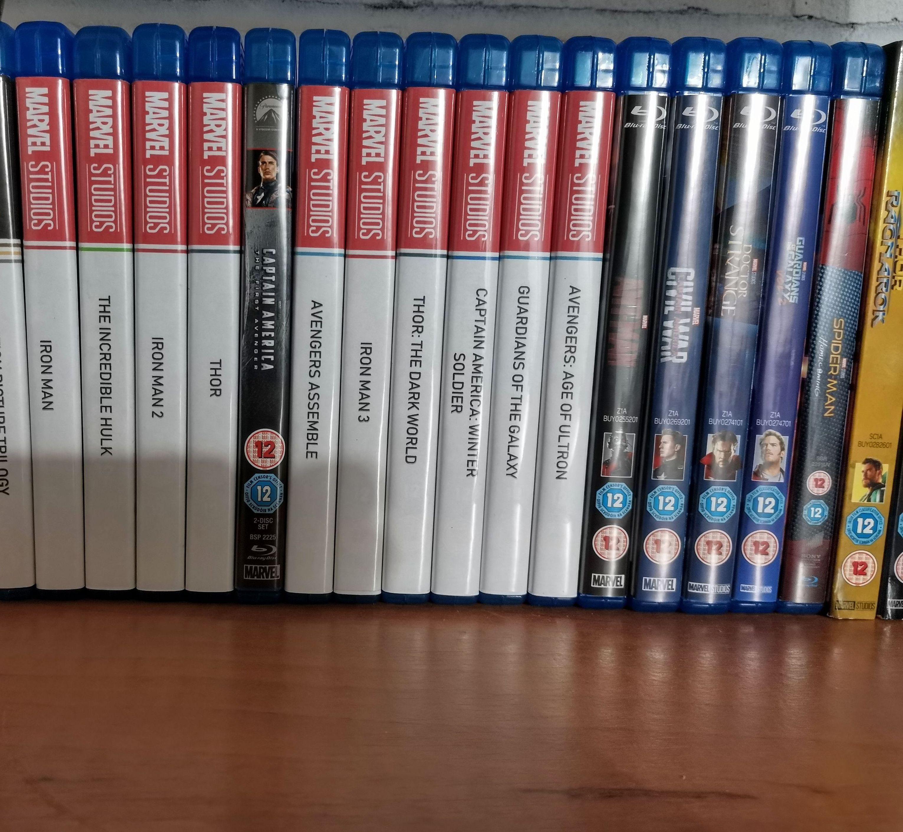 I have decided to go through my MCU bluray collection and add simple