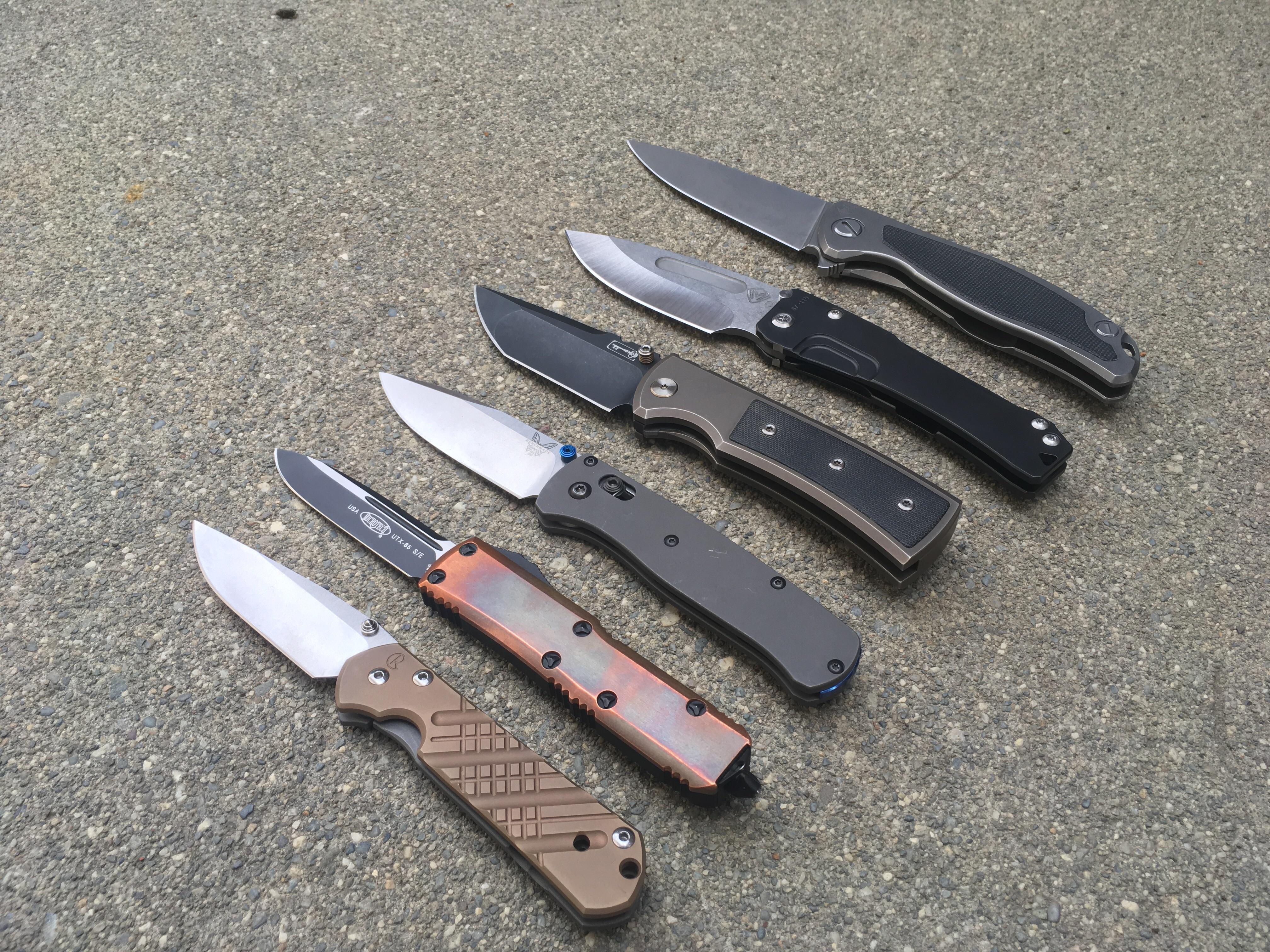 My “forever” knives... for this week.