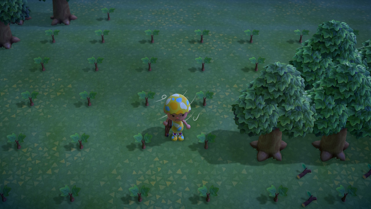 Anyone know why these saplings aren't growing? r/AnimalCrossing