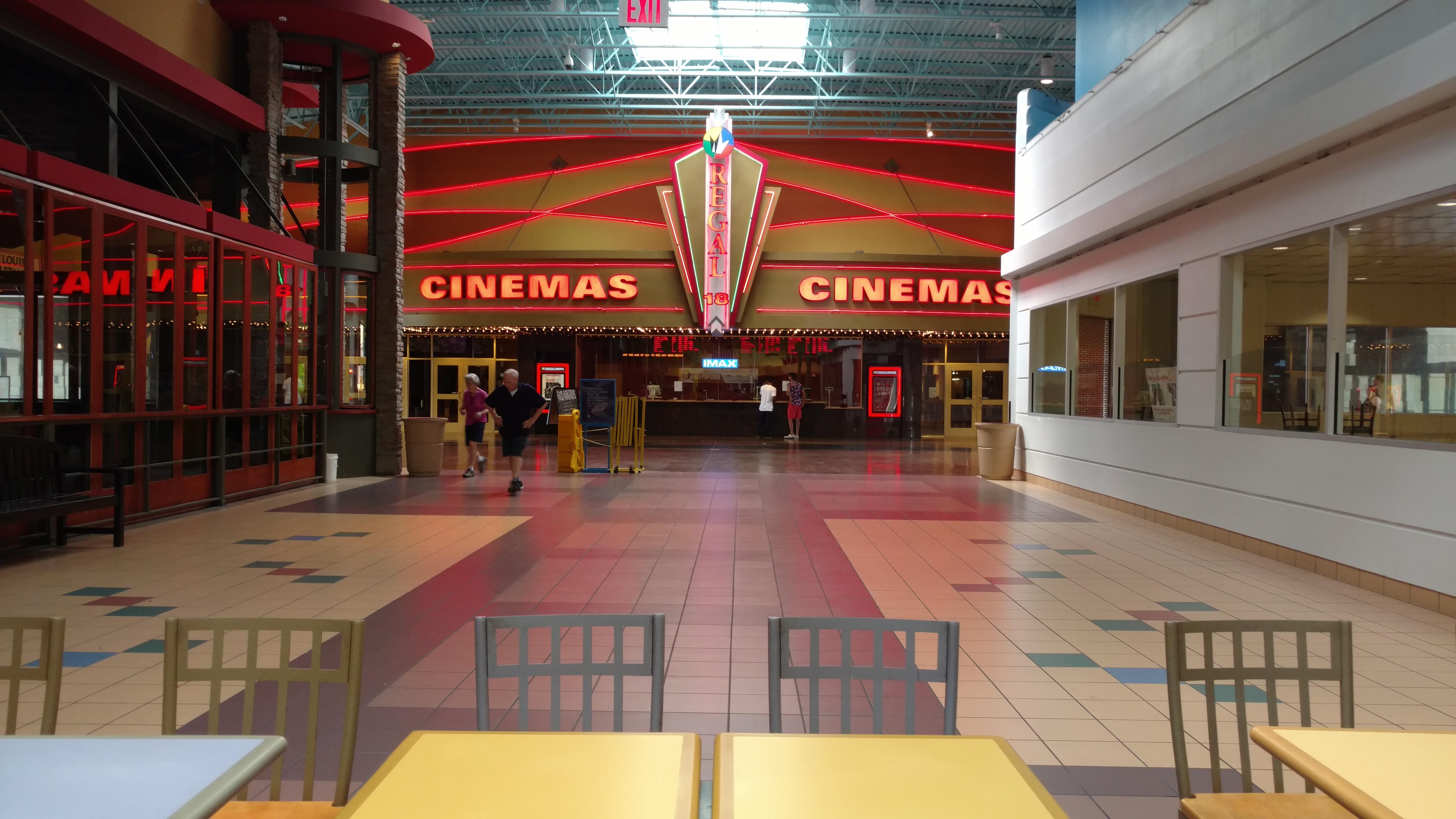 Regal Cinemas at St Louis Mills. The only real draw for