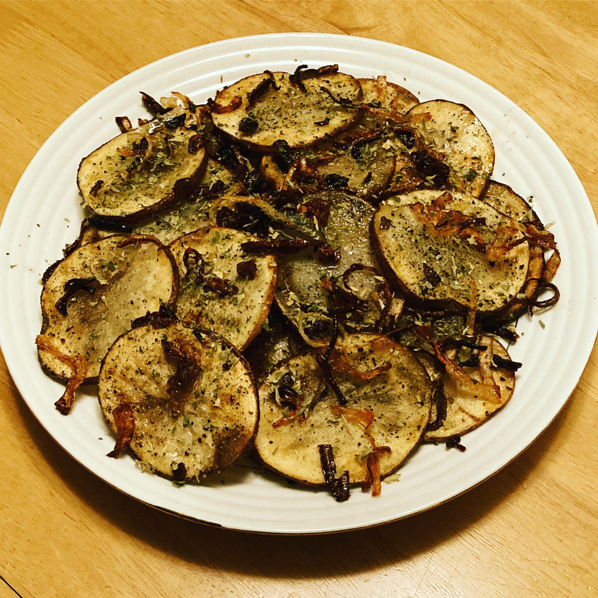 Lyonnaise Potatoes from Story of Seasons Pioneers of Olive Town! These