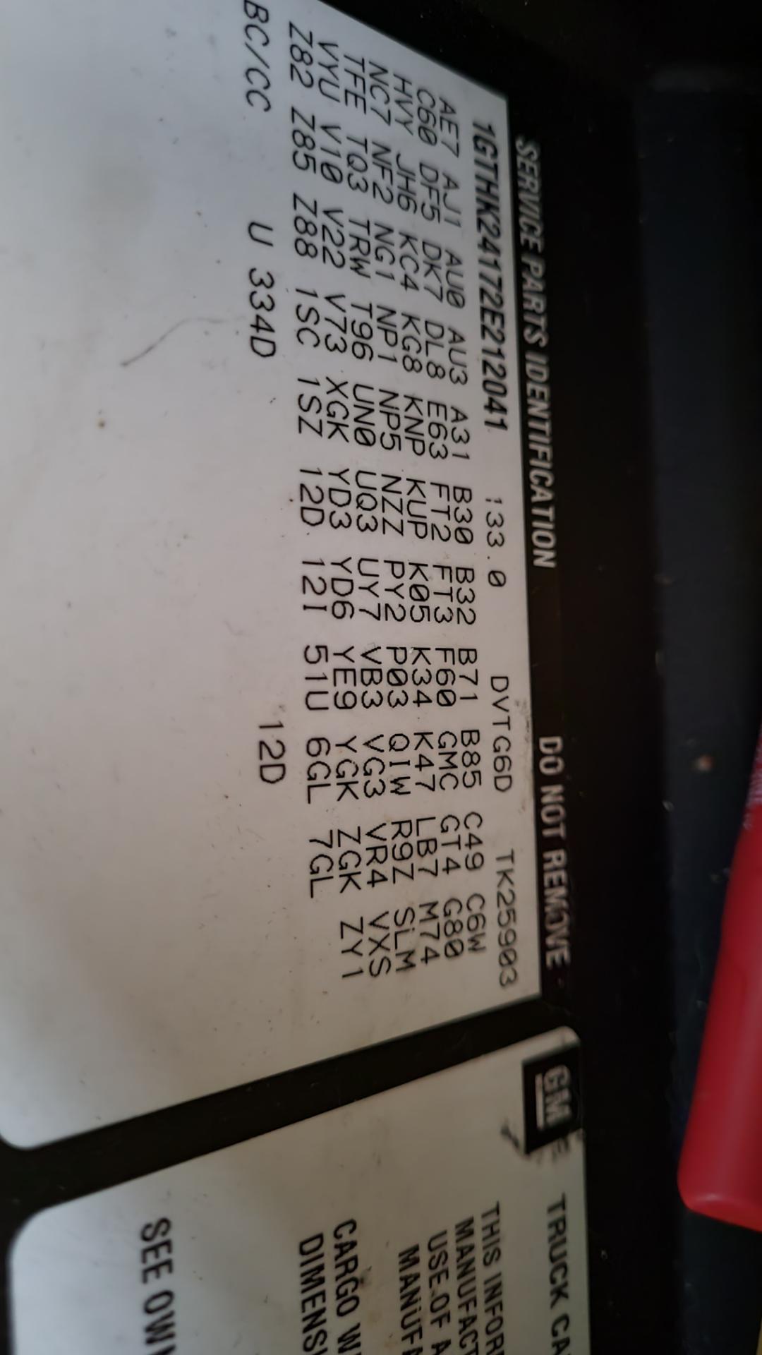 2002 gmc sierra 2500hd. how do i know if this is supposed to have a cat