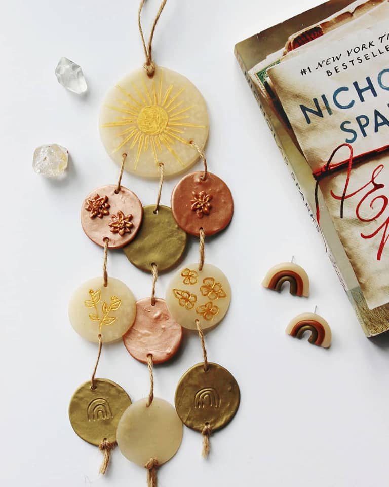 I create unique wall decor on my Etsy shop, all made with love! (I will