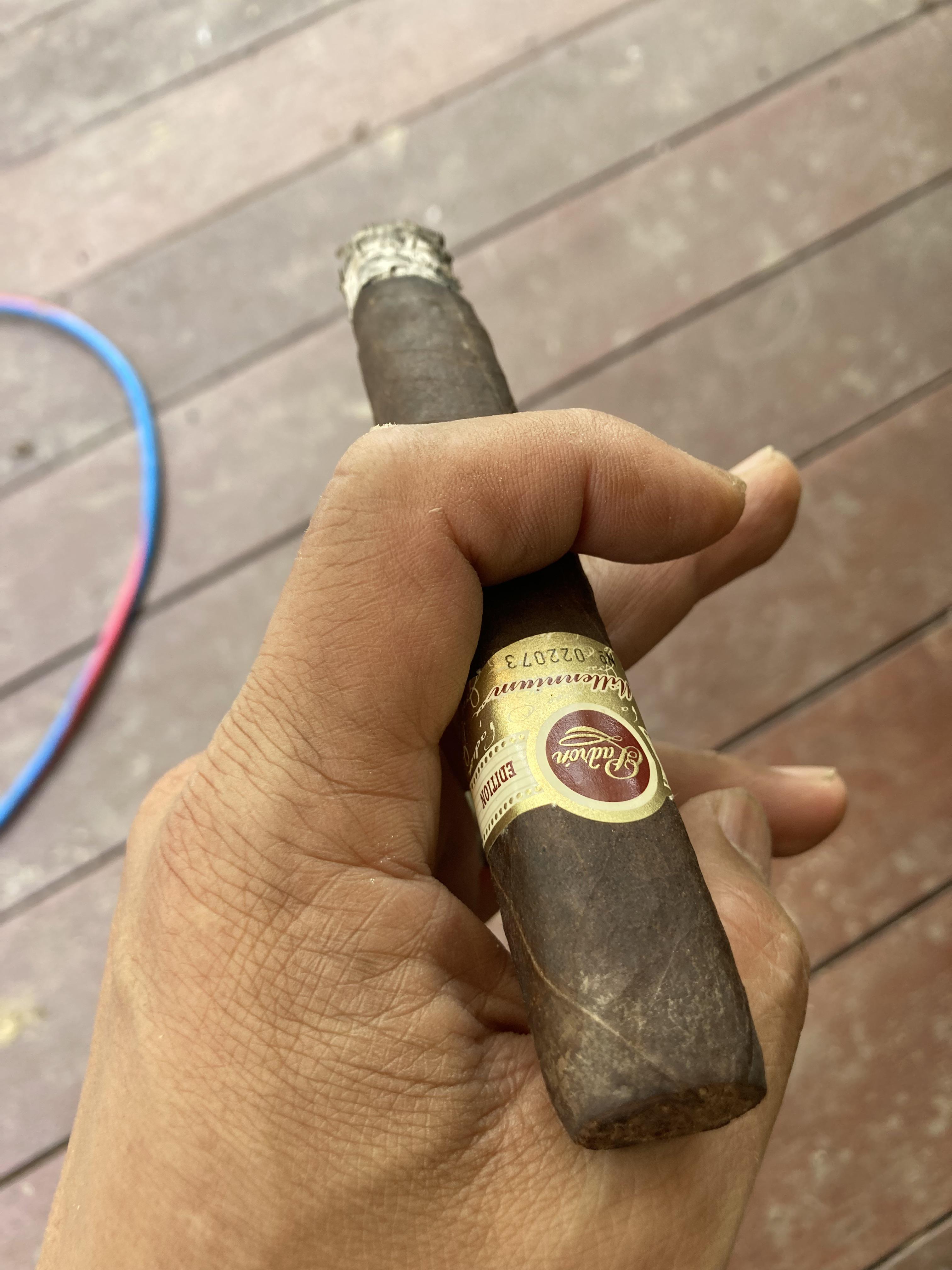 Taking a break. Basement was flooded. Was able to salvage an okay smoke