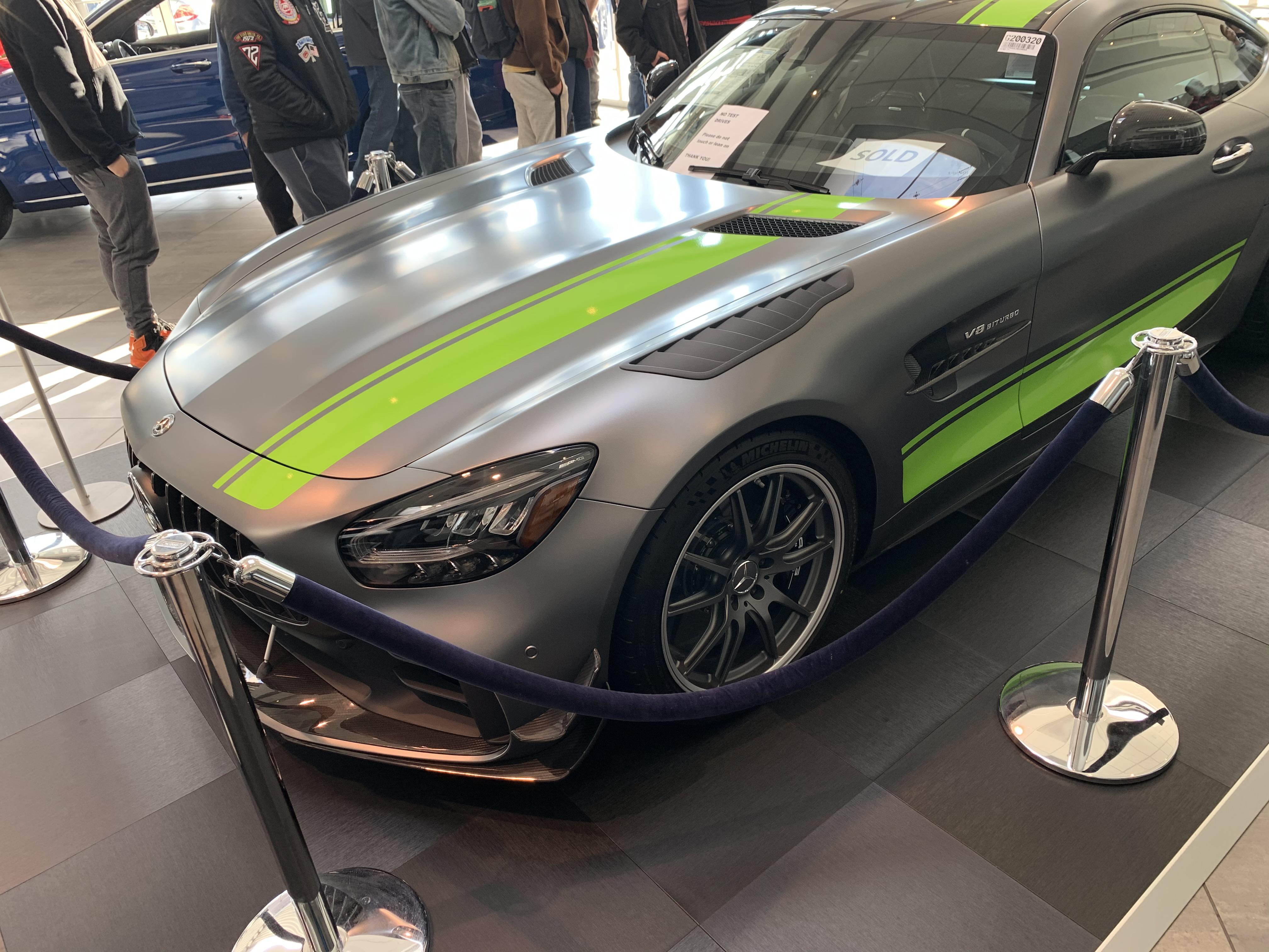 [AMG GTR] spotted in the Mercedes dealership r/spotted