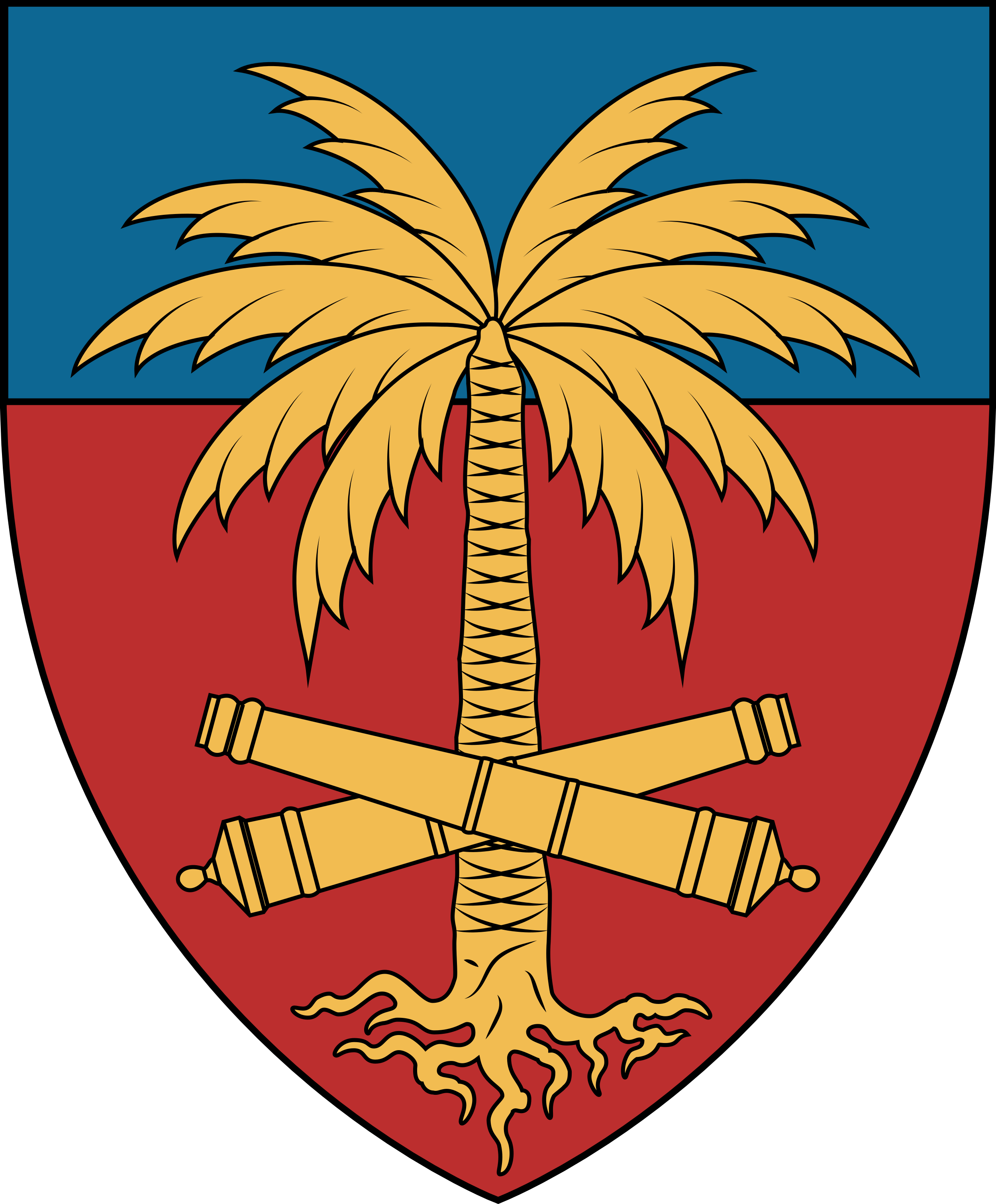 Coat of arms for Haiti r/heraldry