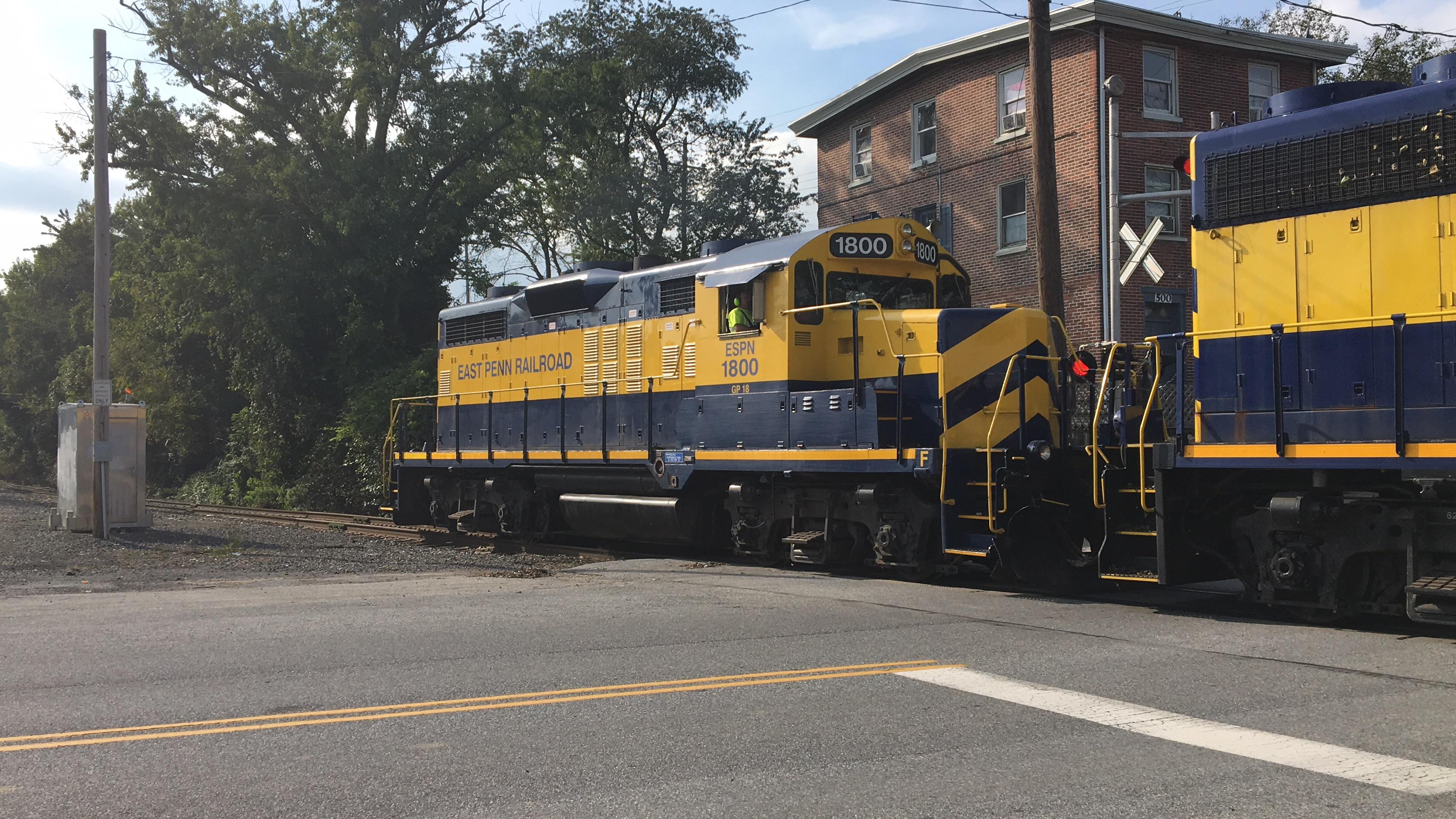 East Penn Railroad (née. New York Susquehanna & Western) EMD GP18 no