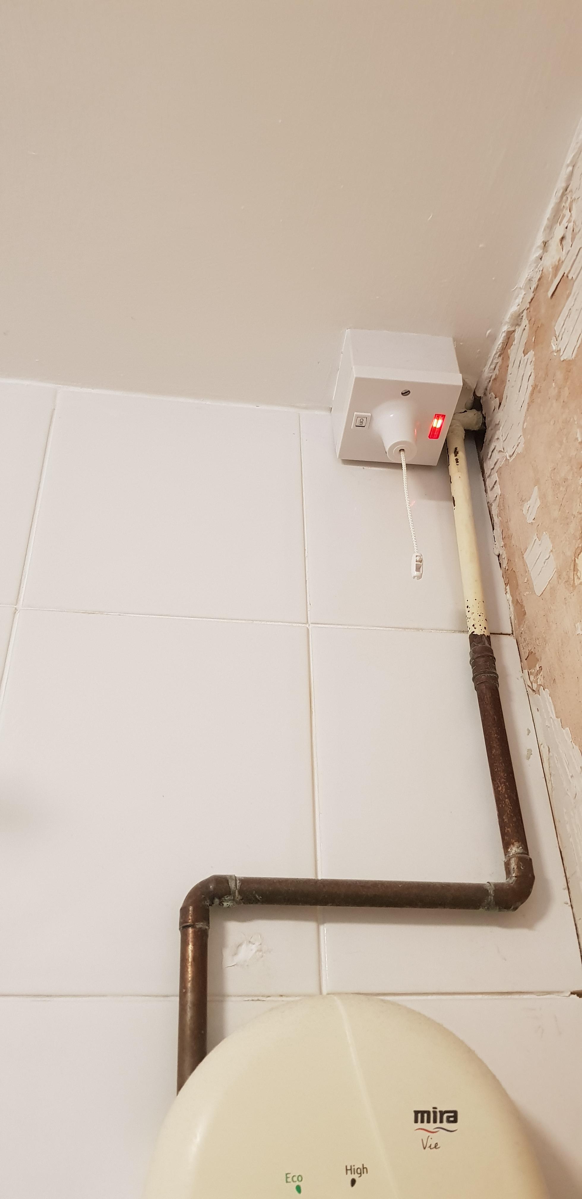 Moving electric shower switch r/DIYUK