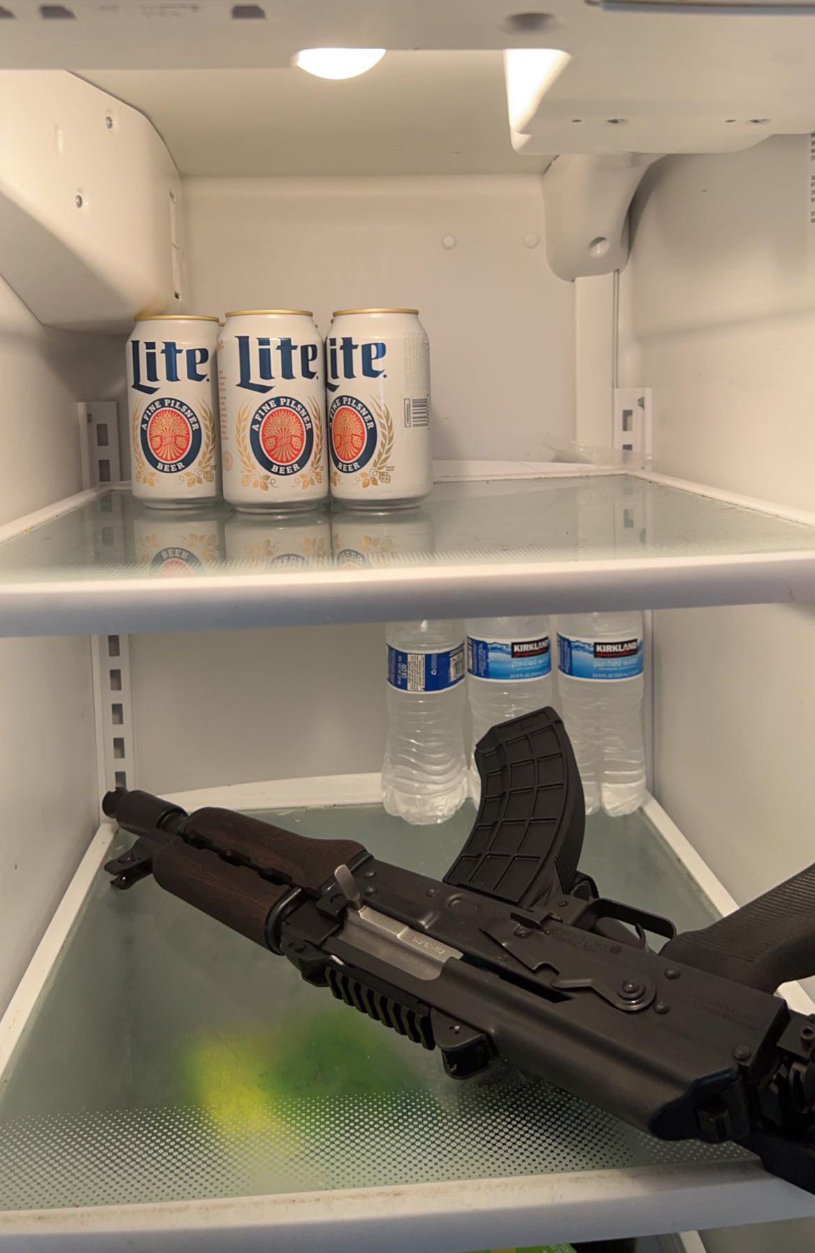 “Yeah there’s water in the fridge” r/ak47