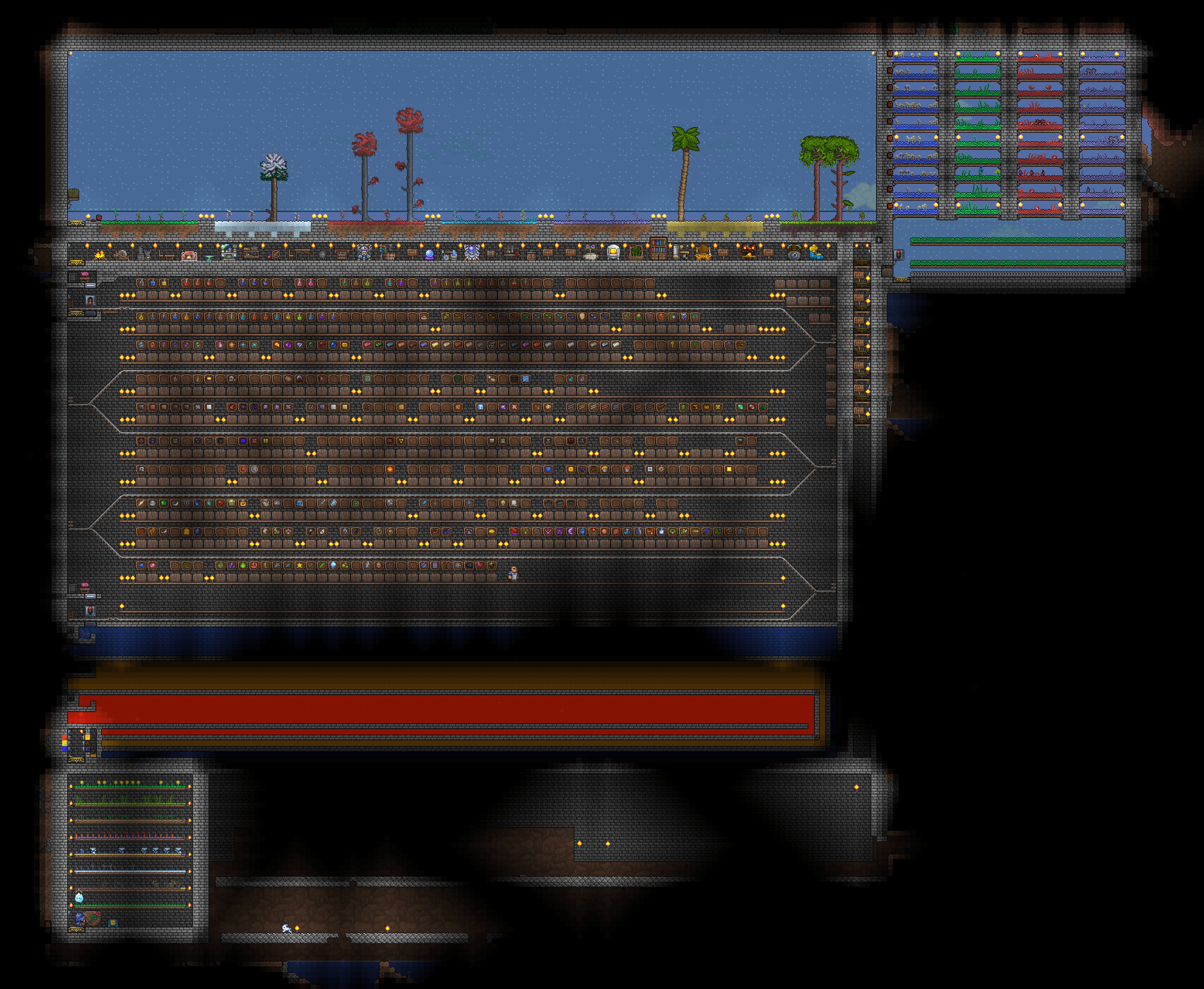Storage System Forever W.I.P r/Terraria