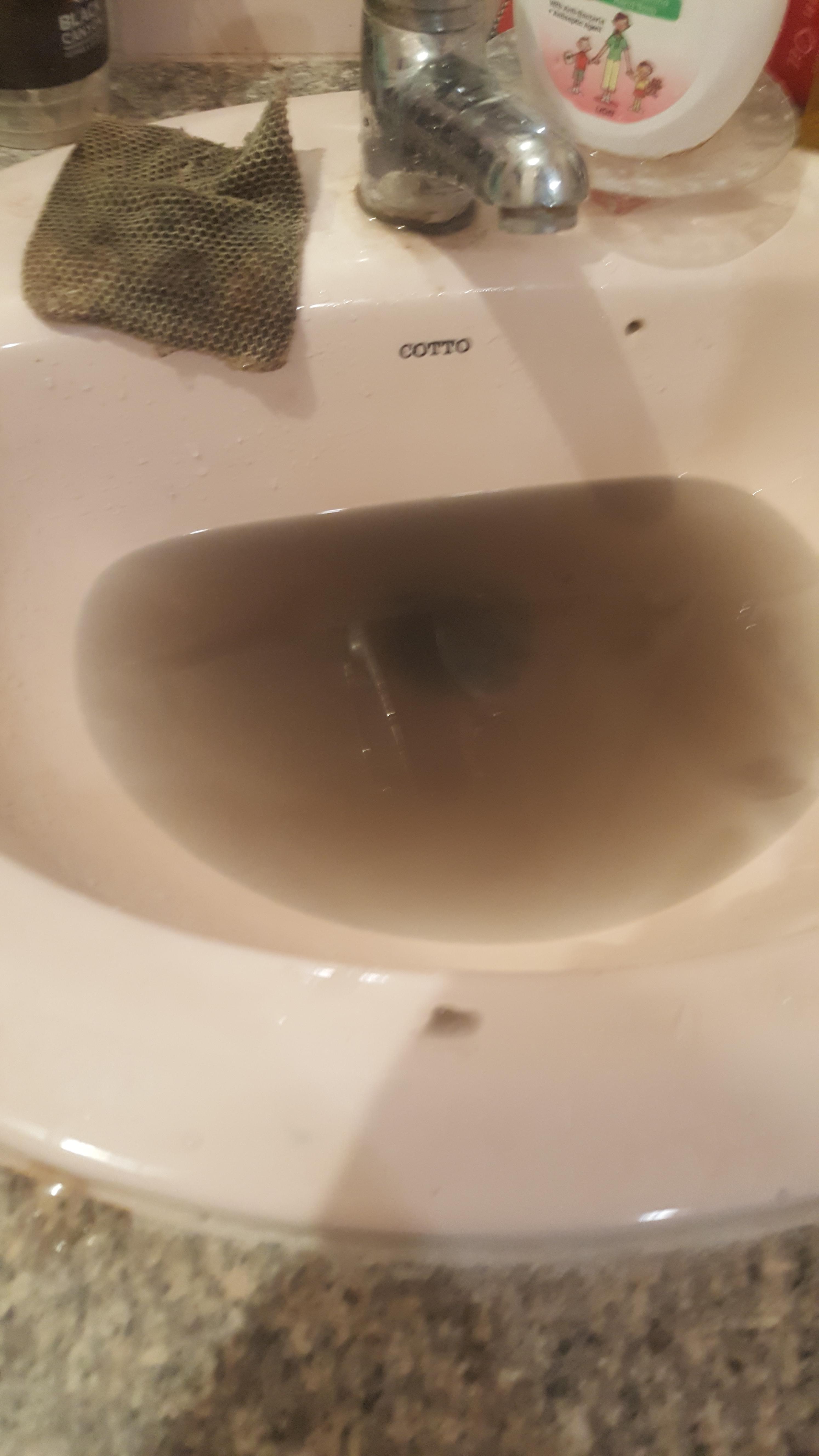 My bathroom sink in bedroom.(??) mildlyinfuriating