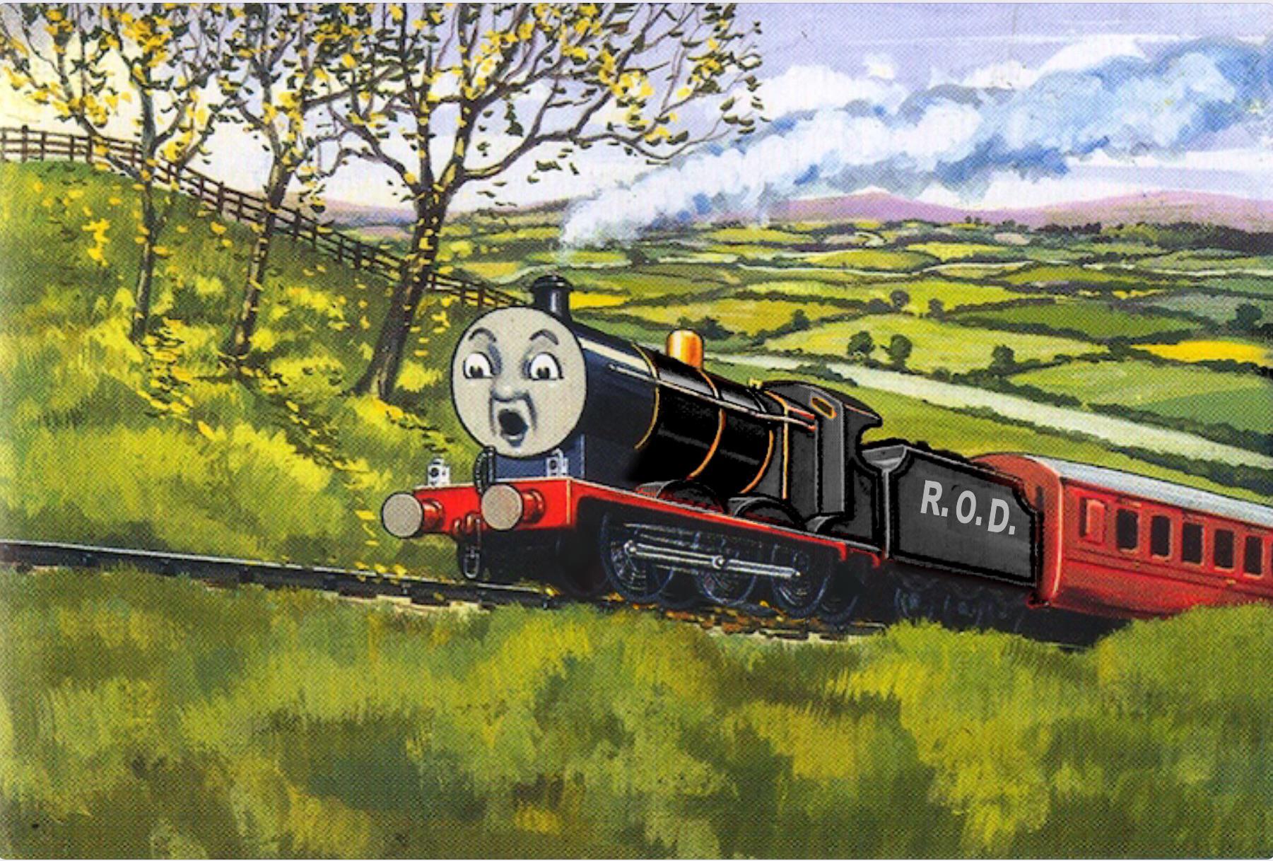 James The Red Engine Face