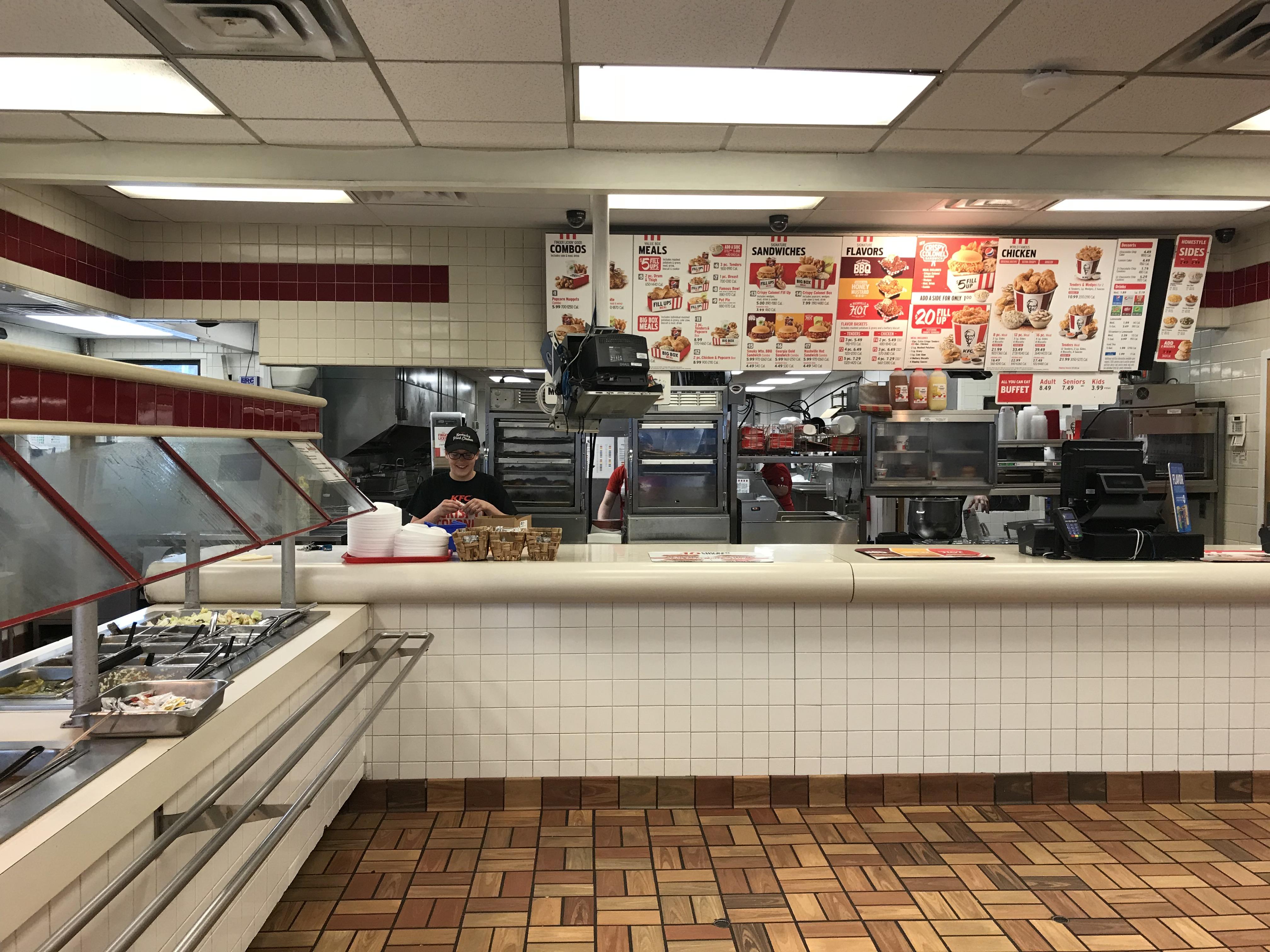 TIL There is a KFC in Maryland that has an all you can eat buffet. r