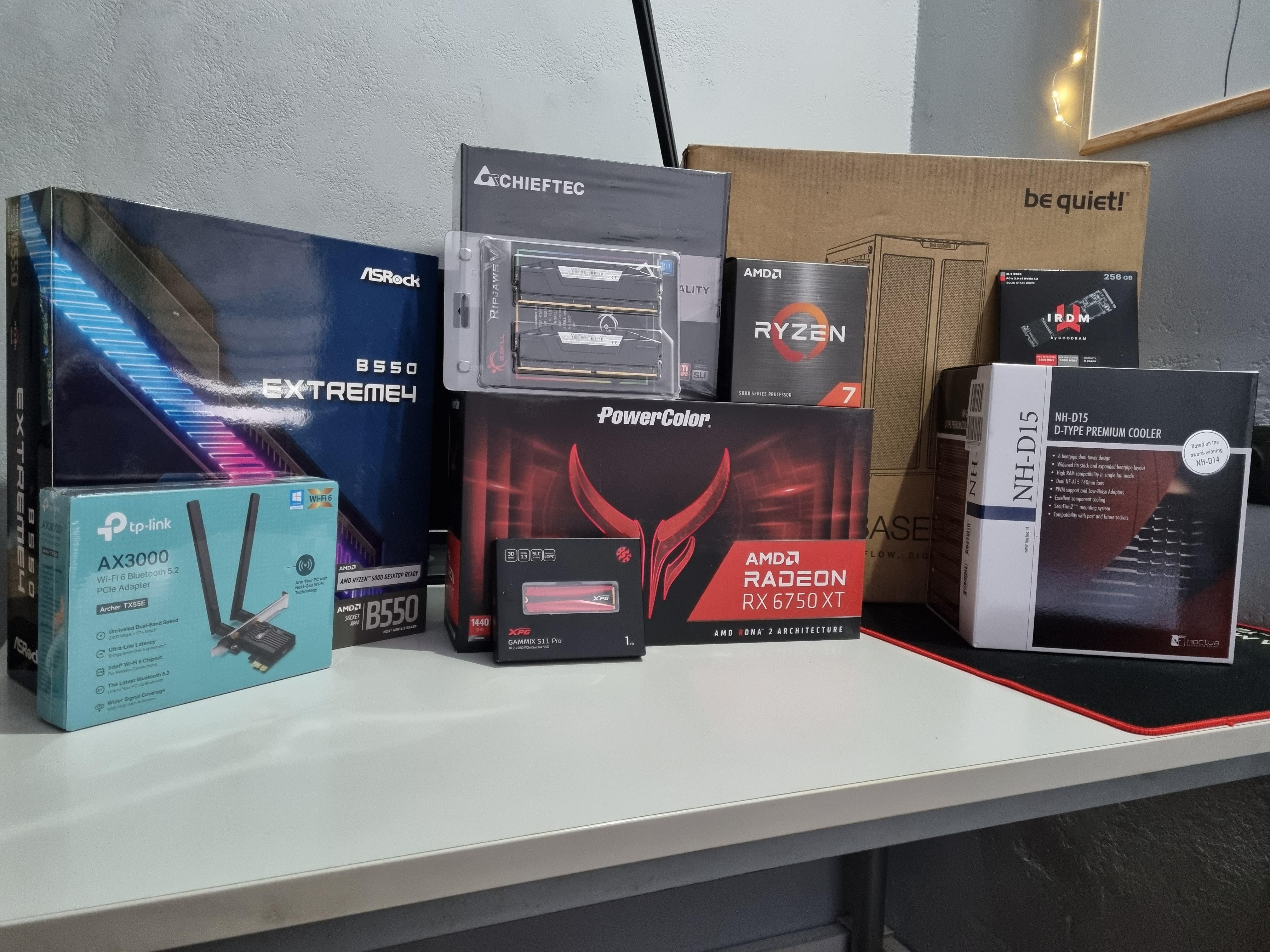 just got my new pc parts r/pcmasterrace