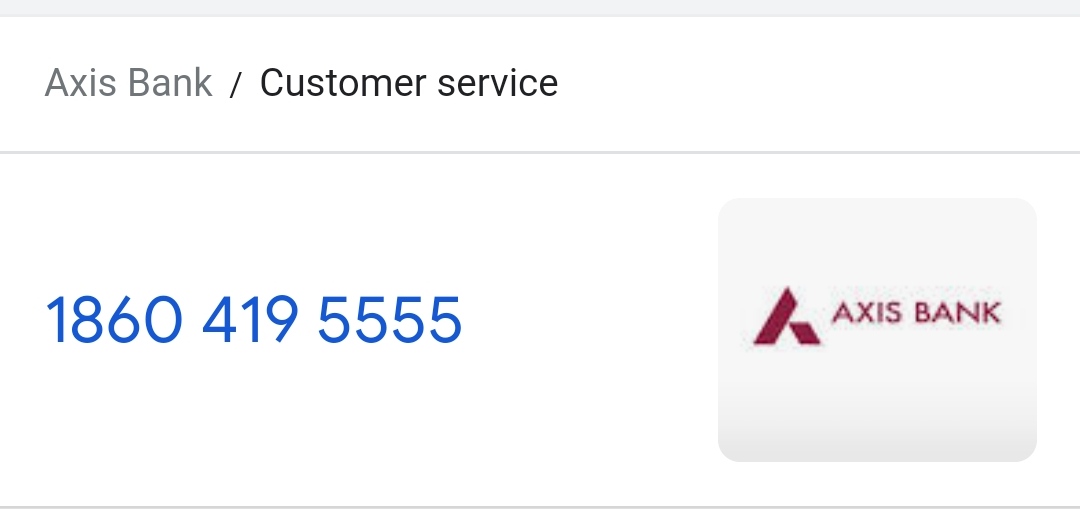 Axis Bank India charges the customer Rs. 9 per minute to call their Customer "Care". Plays ads