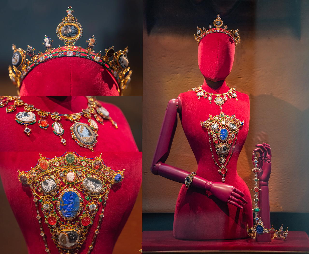 The incredible Devonshire Parure. Made in 1856 for Maria, Countess