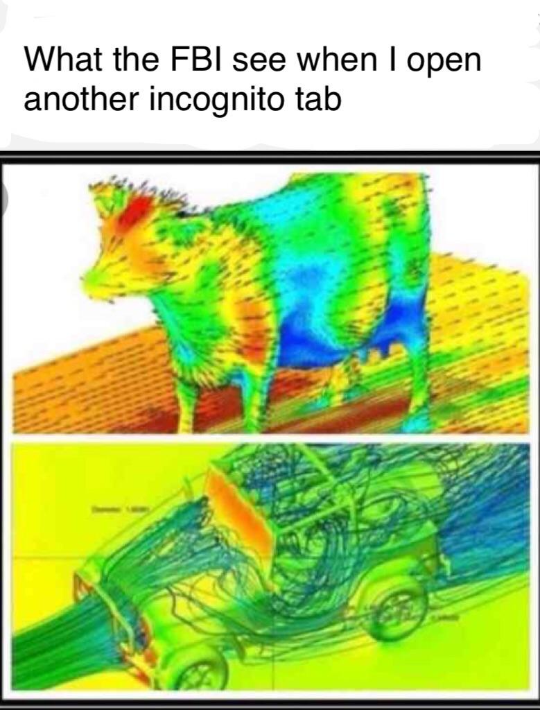 “Cow aerodynamics” memes